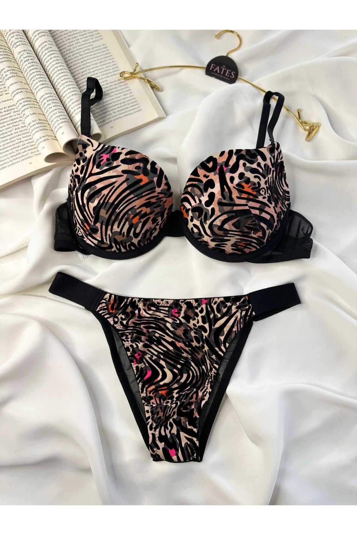 Fates-VELVET BRA PANTY SET 5