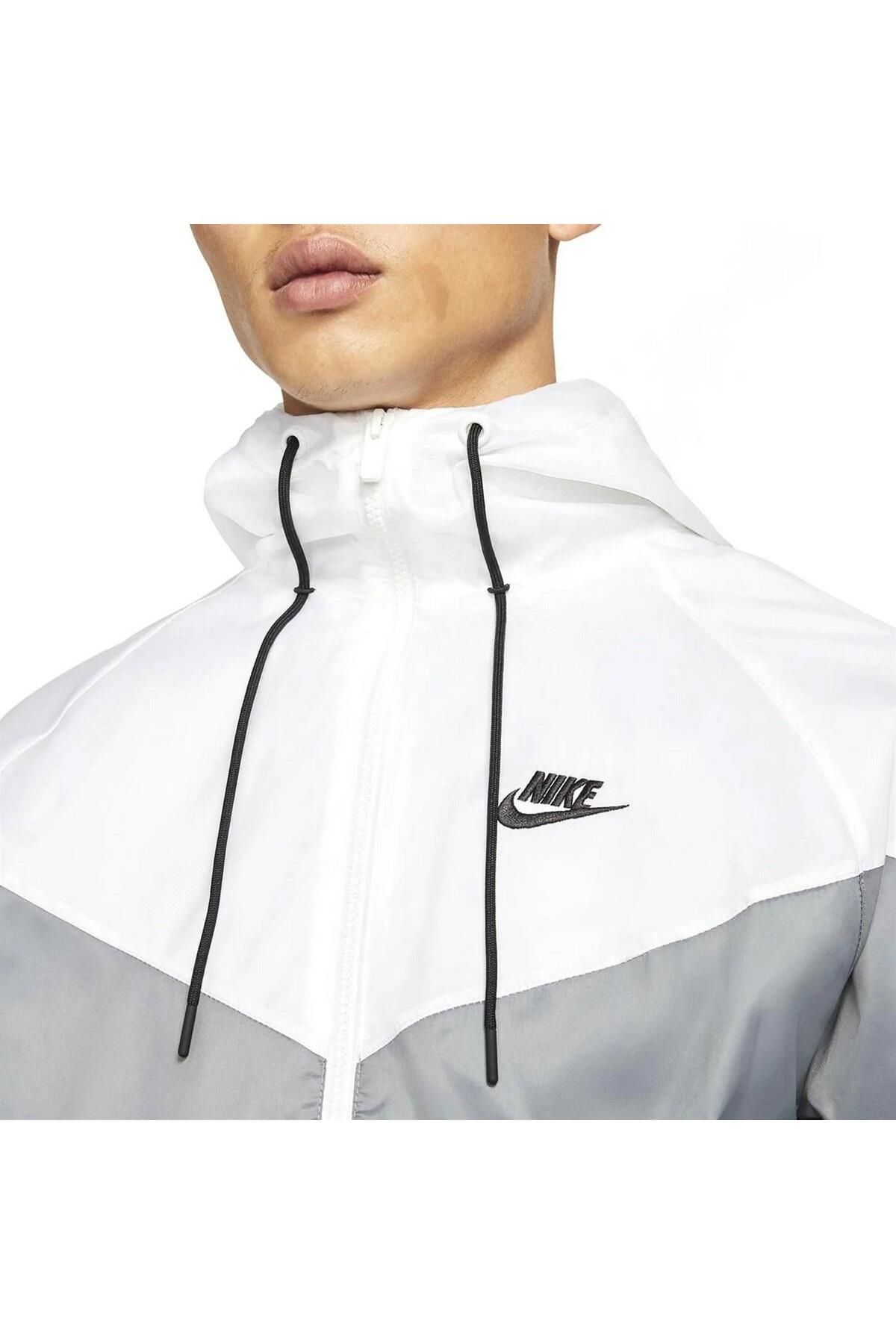 Nike windrunner jacket wolf grey discount