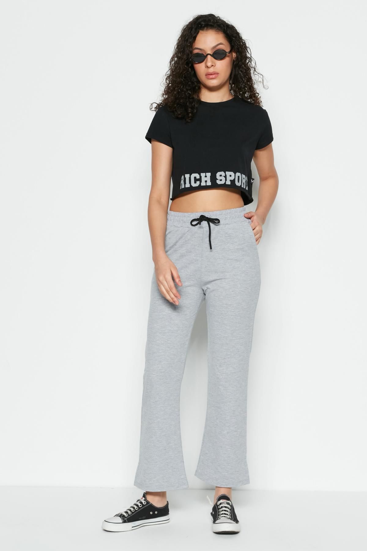Sweatpants with slits store