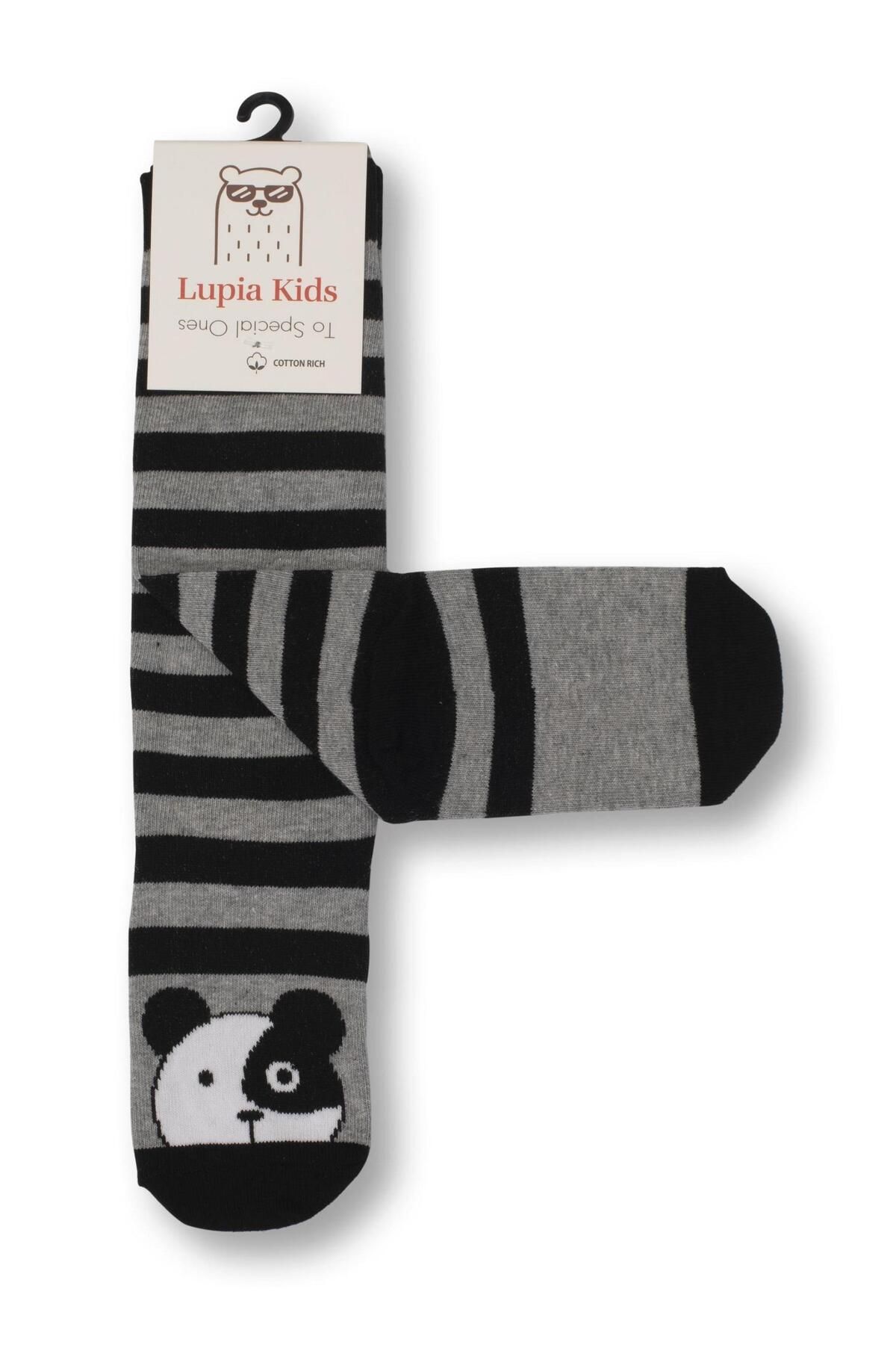 LupiaKids-Panda Girl Child Socks Lp-22win-068 3
