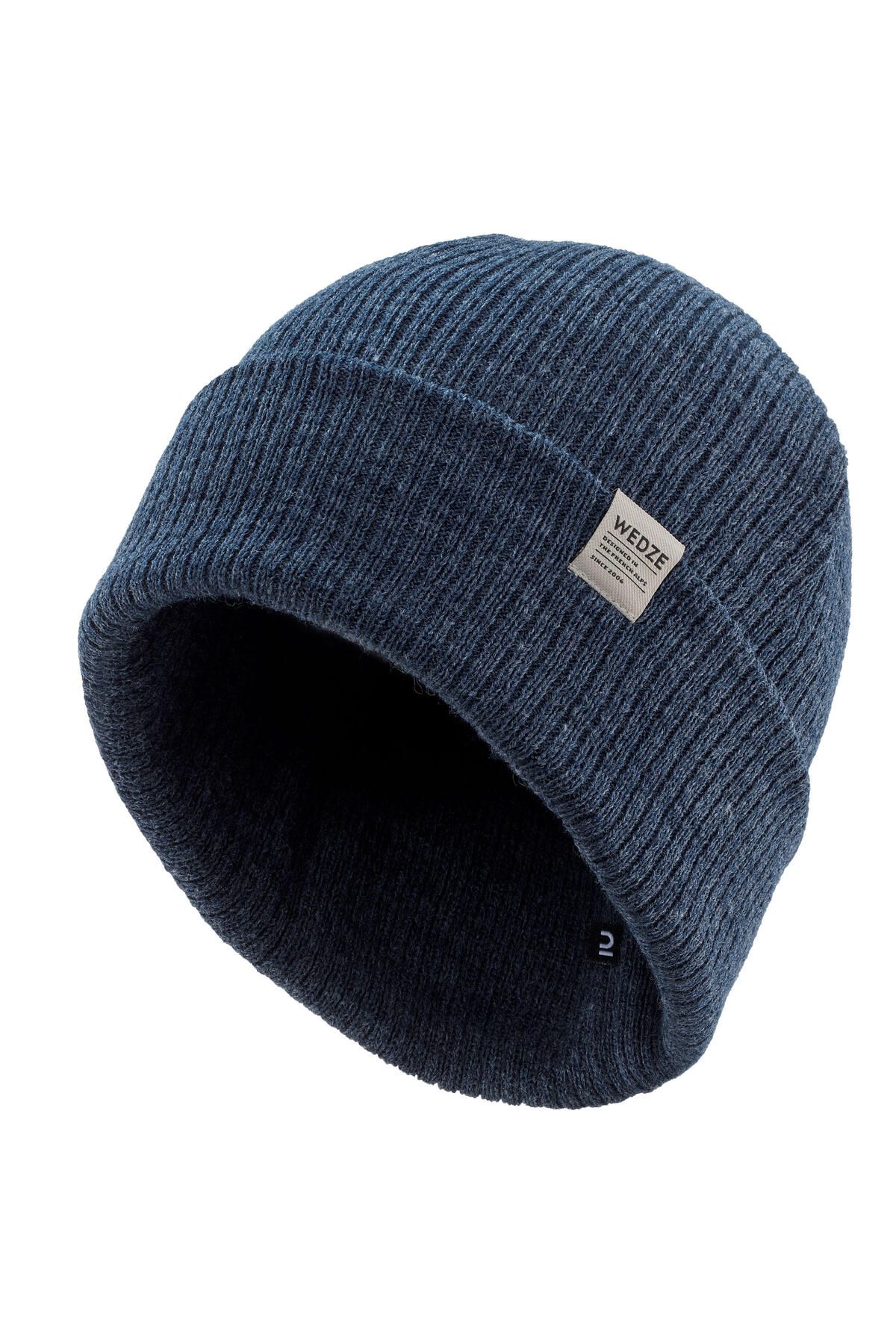 Decathlon Wedze Adult Ski Beanie - آبی دریایی ماهیگیر