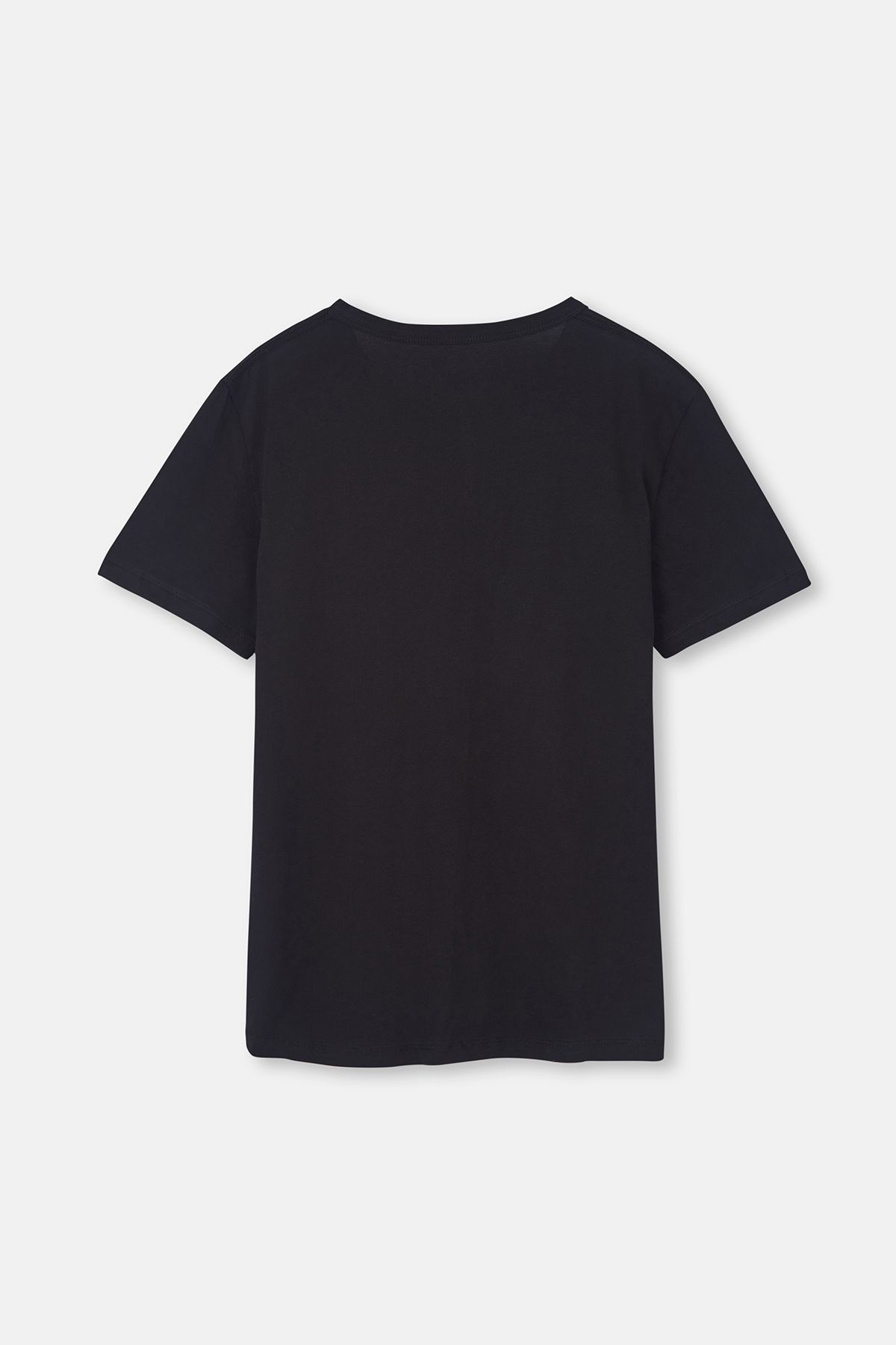 Dagi-O Neck Black T-Shirt 2