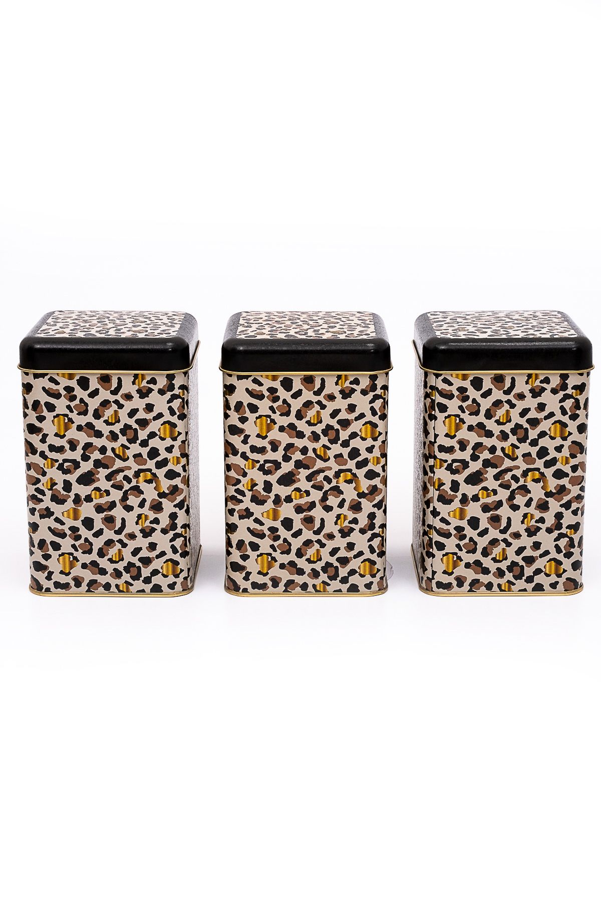 EVLE-Erb09v4 Square Storage Container 105x105x160 Set of 3, Leo 3