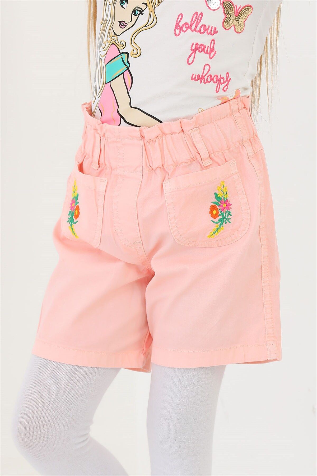 Flower 2024 embroidered shorts