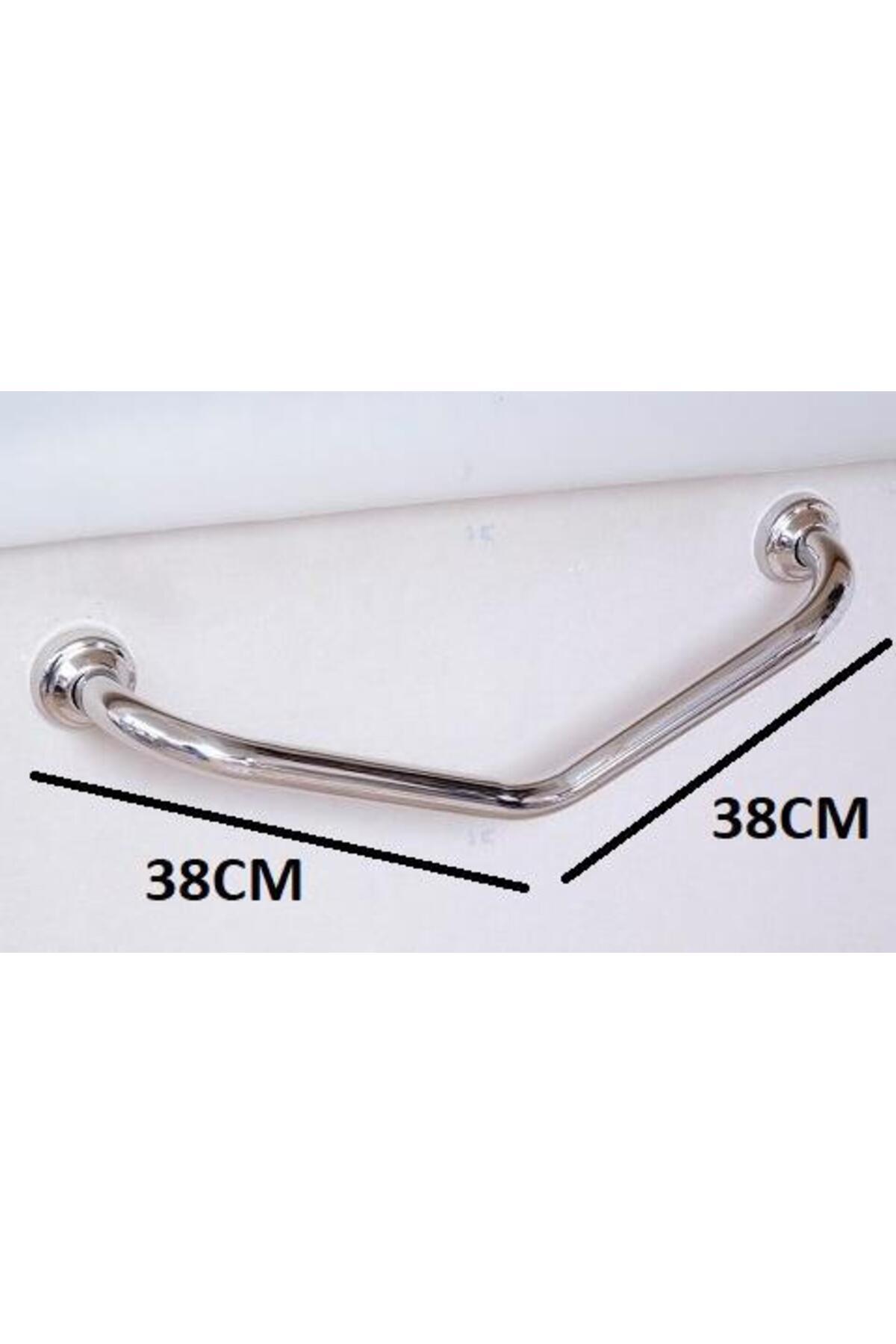 Angled Stainless Elderly/Handicapped Grab Bar