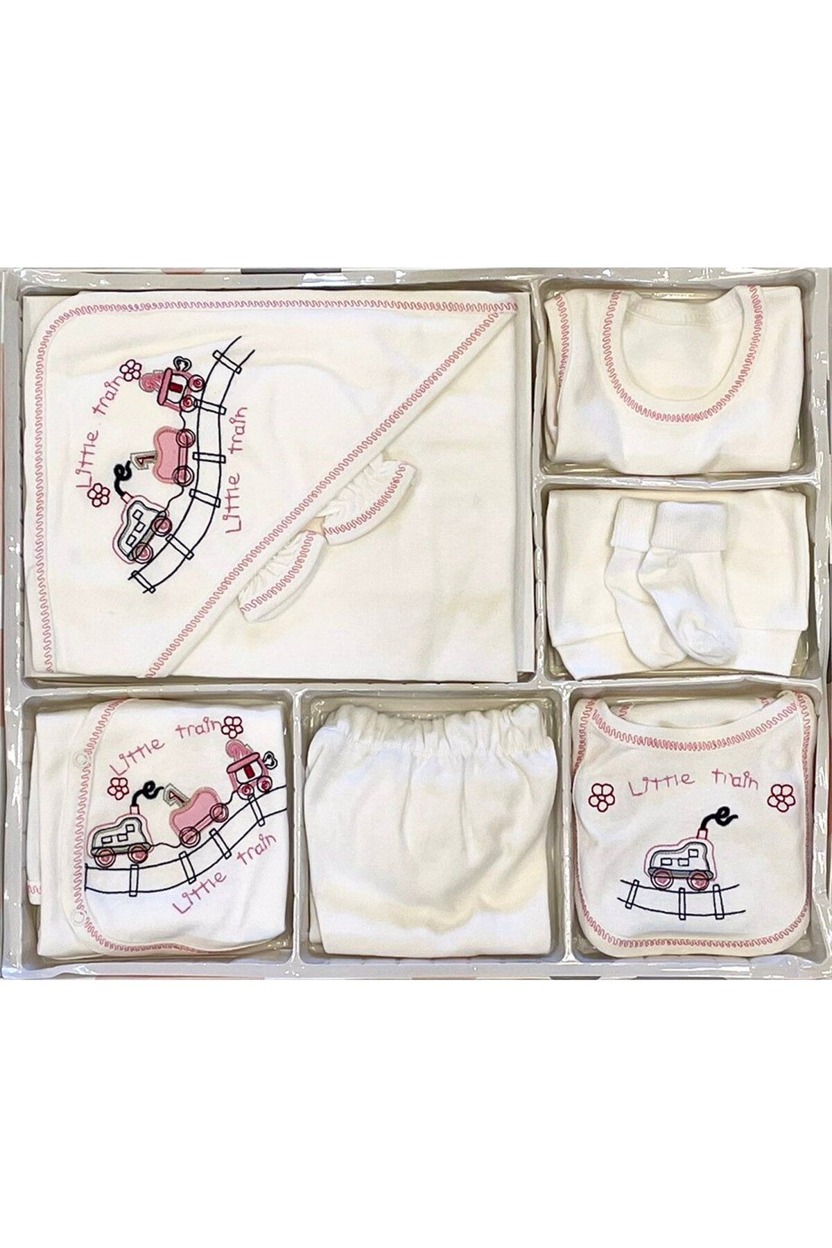 Babybiss-10-Piece Hospital Exit - Pink - Blue Train 1