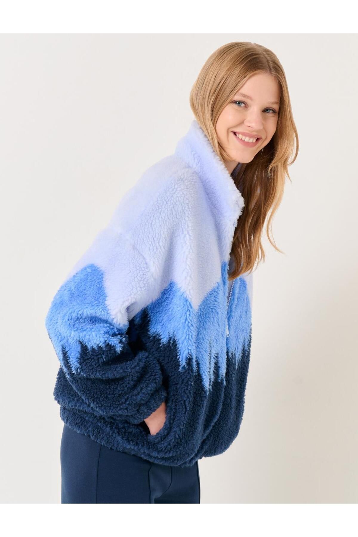 Lazy oaf snow mountain zip fleece sale