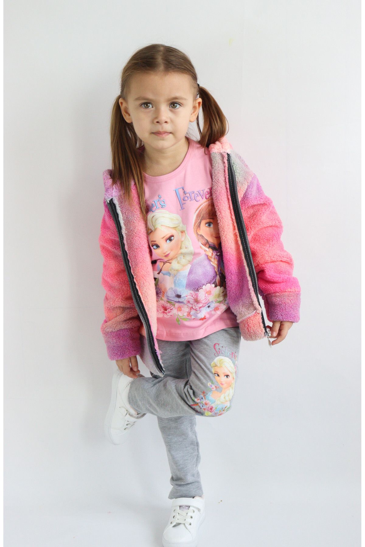 Girls knitted tracksuit 2025