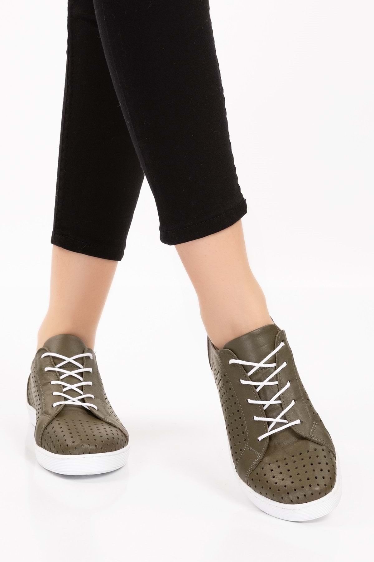 Gondol-Pantofi de damă din piele naturală zilnic confortabil Gnd.108 4