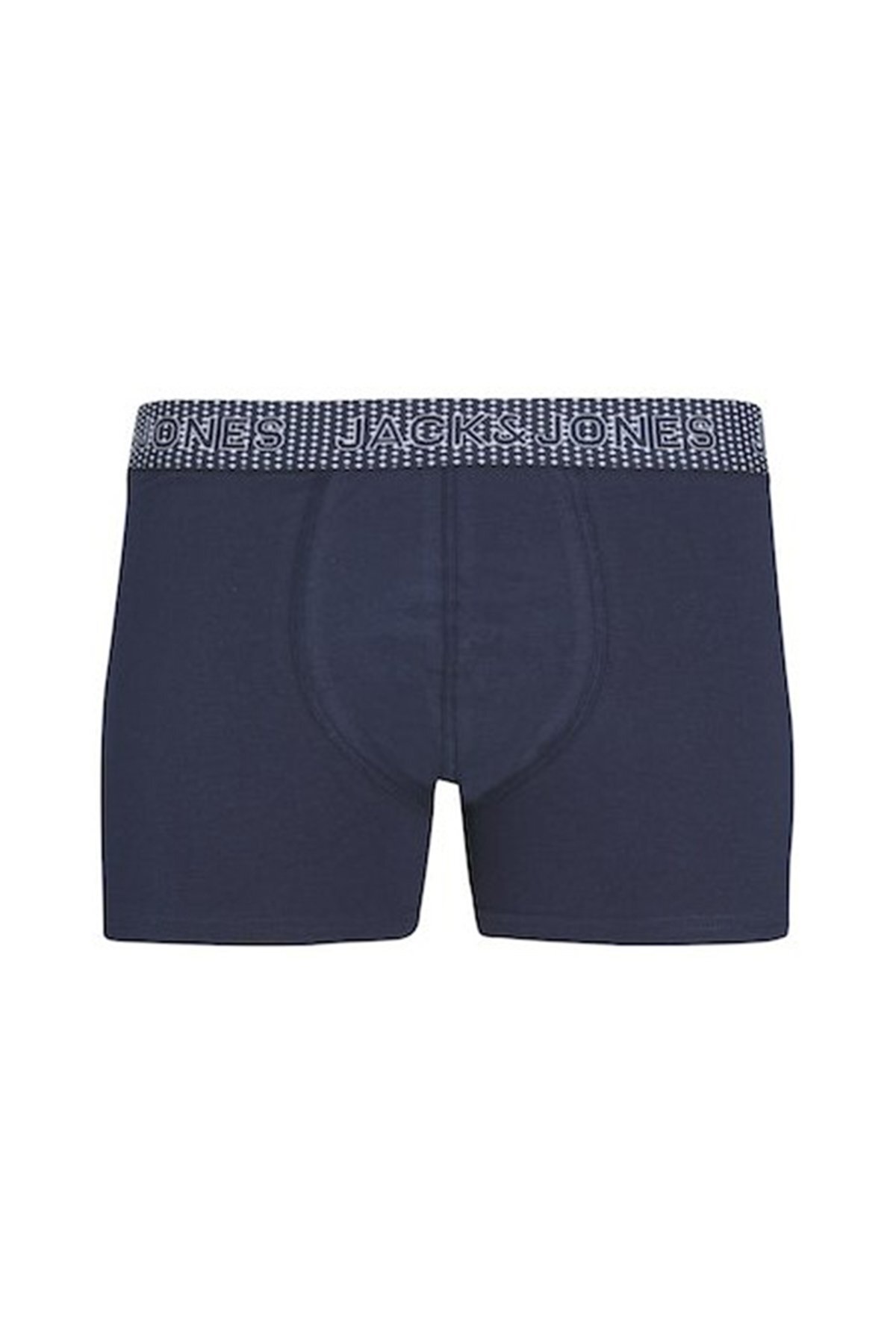 باکسر جک اند جونز مردانه پنبه ای آبی سرمه ای زیر شلواری راسته باکسر فاق نرمال    Lounge/Home | Jack & Jones 12237419 - تصویر 3
