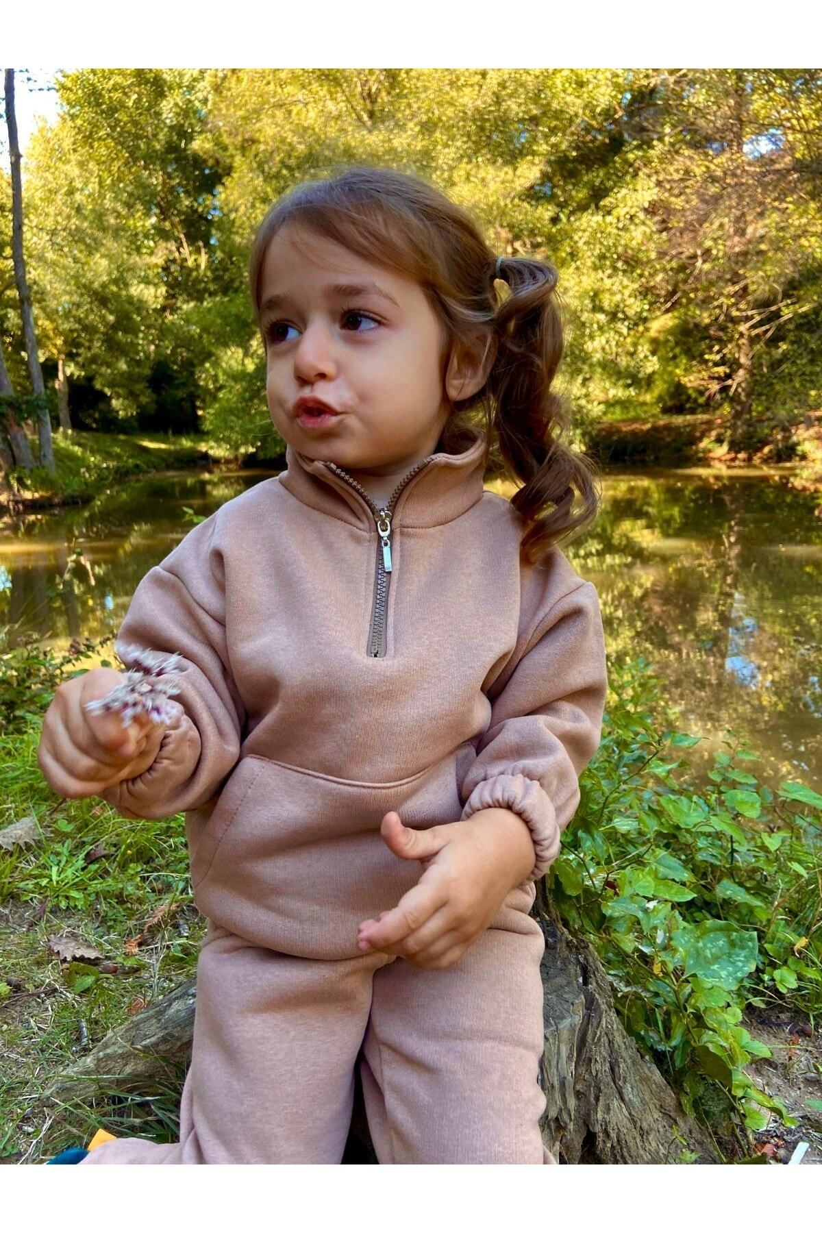 ست نوزادی پسرانه – دخترانه قهوه ای EYC BABY | 9239 اورجینال - تصویر 4