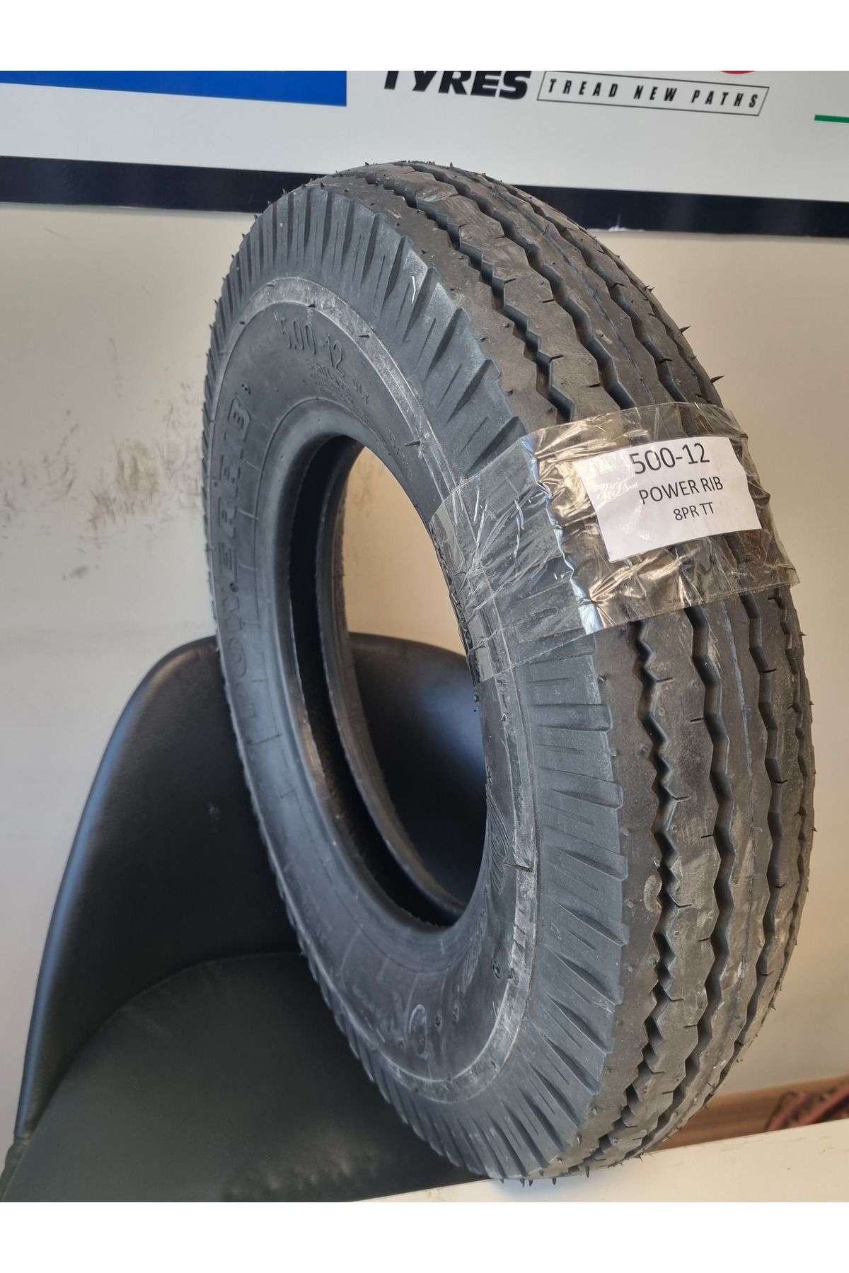 MARUTİ TYRES 500-12 LASTİK TT (TUBETYPE-İÇ LASTİKLİ TİP) 8 KAT 83L POWER RIB00