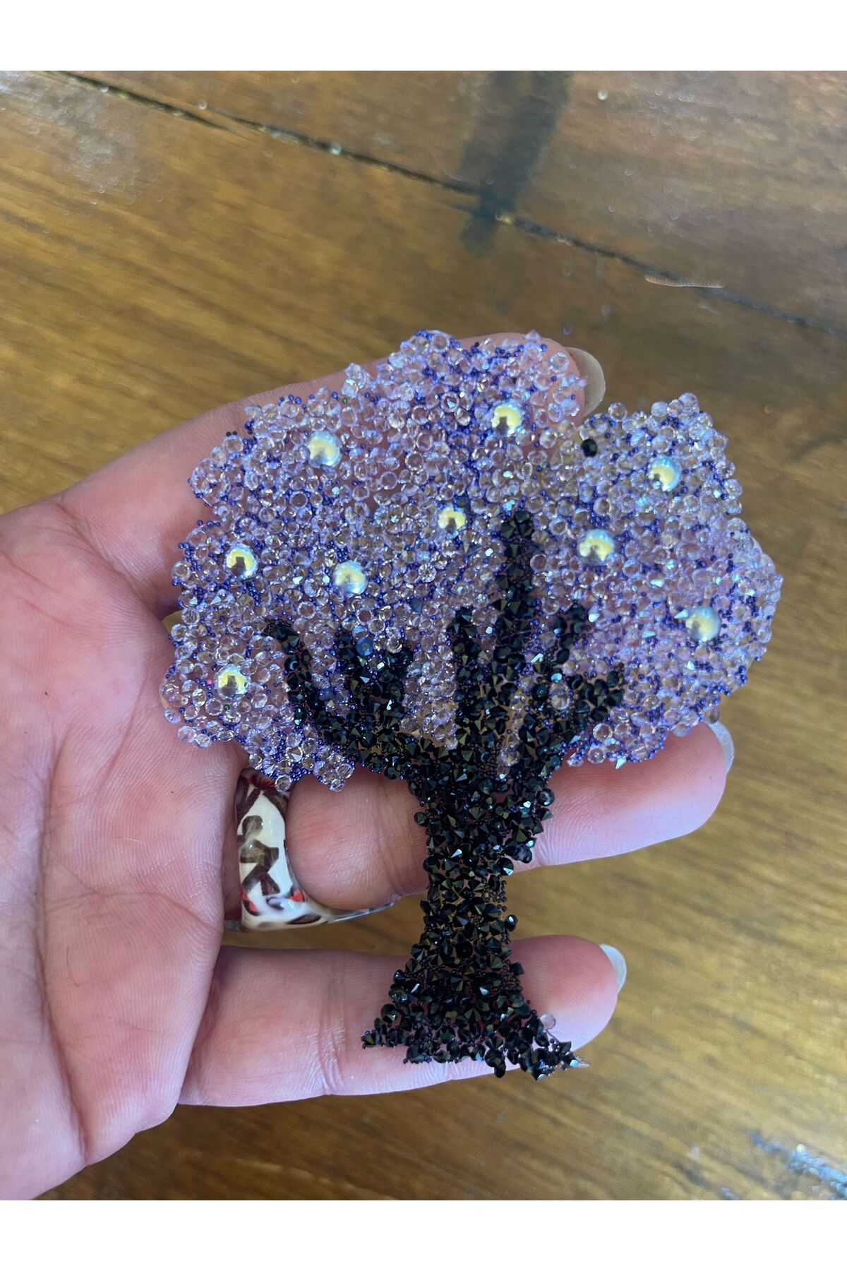 Gönülden Tasarım-9X8 CM PIETRE FIER COPIEȚI LEAF ARMATURE PATCH ÎMÂNGĂRIȚI ÎMÂNGĂRIȚI JEANS TRIUC APPLICAT PRINT LILA 1