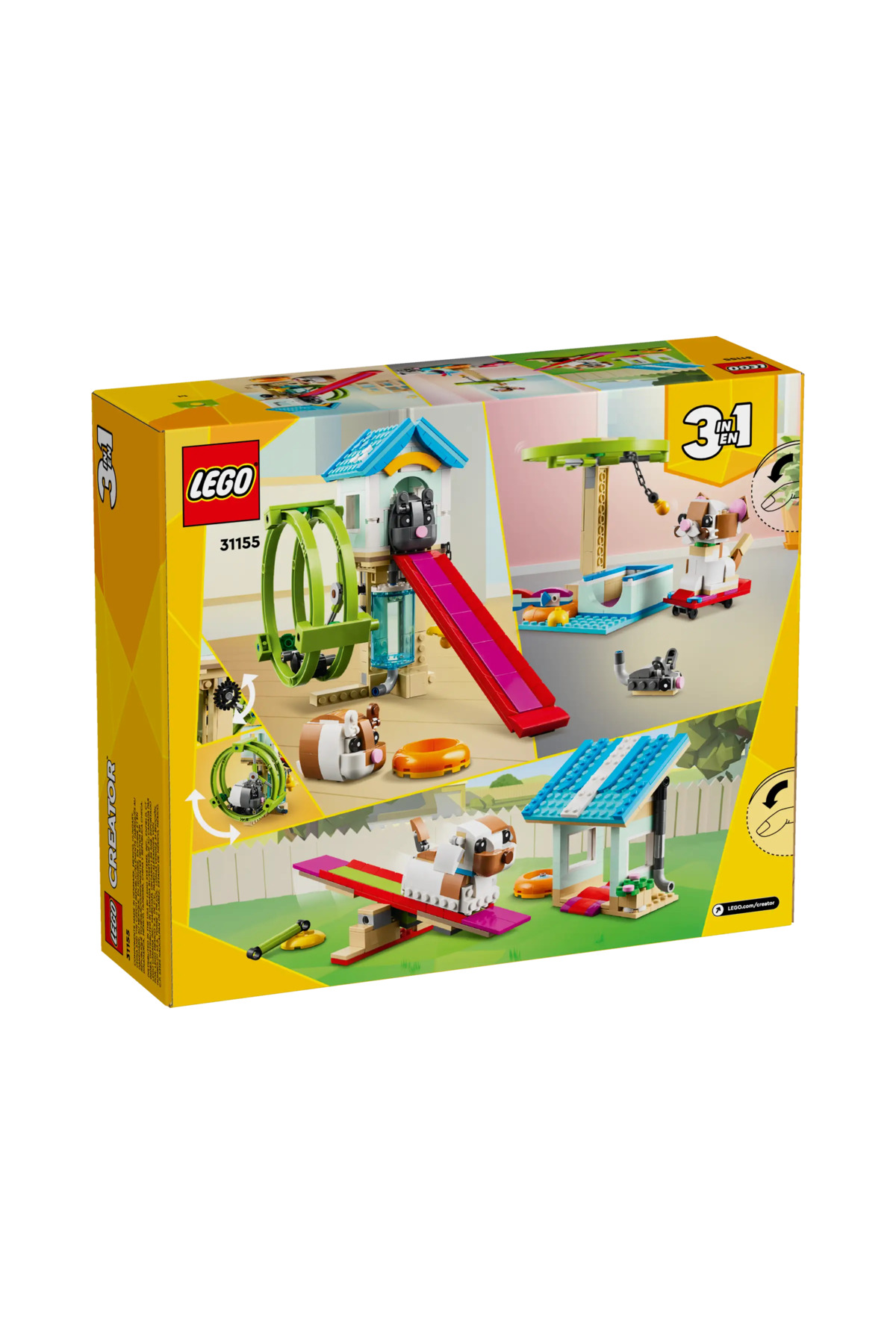 Sfeyx 3 در 1 – 31155 چرخ همستر (۴۱۶ قطعه) News Sfey 997516