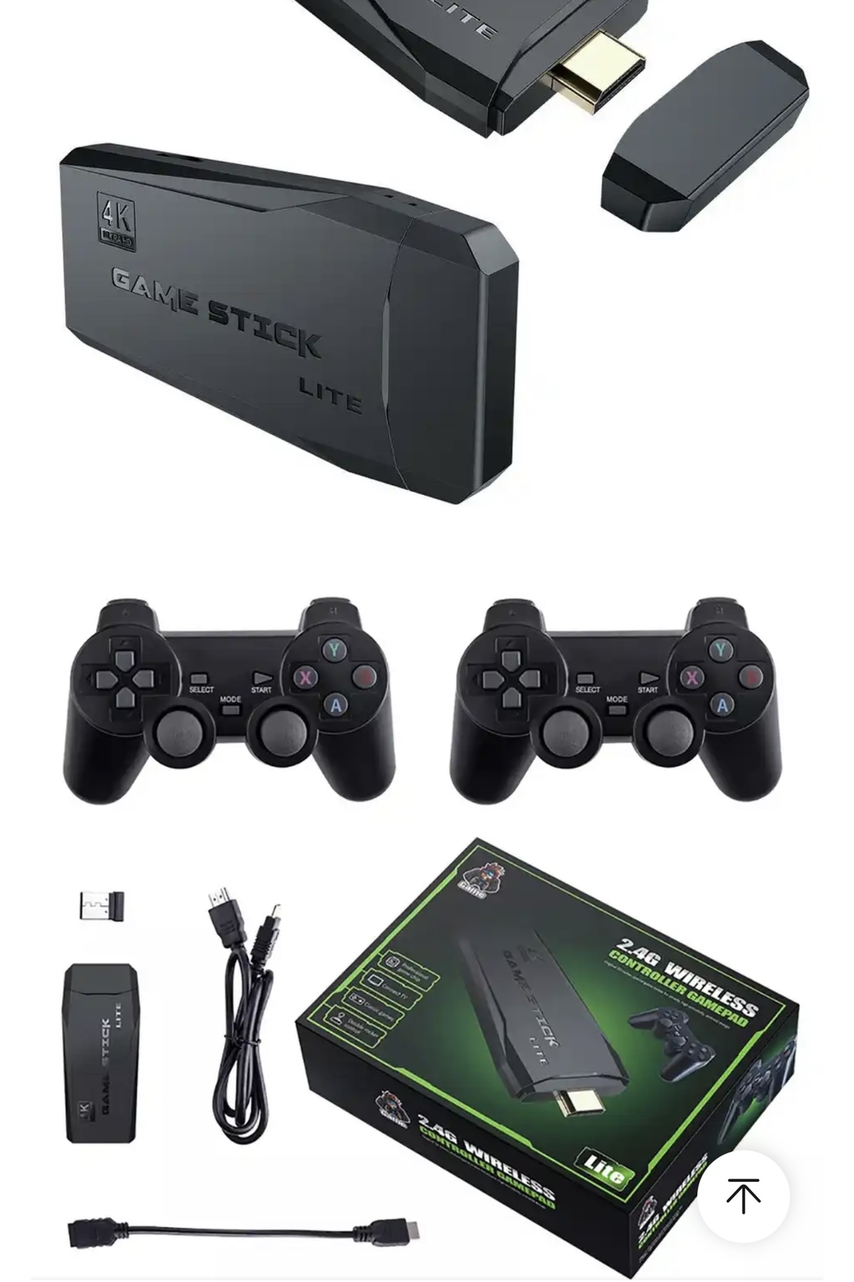 Gaming Atari Yeni 4k Hd Oyun Konsolu Retro Game Stick Atari Makinesi 21,000 Adet Oyun 2