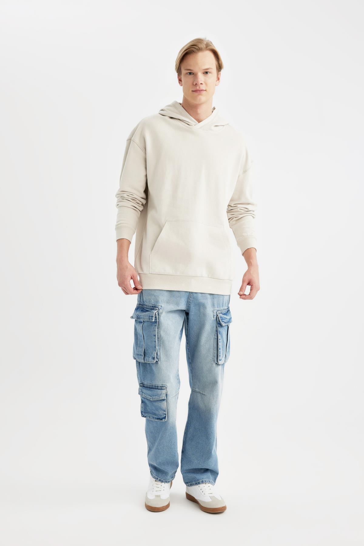 سویشرت مردانه دفاکتو | B4446AX24SP Defacto - Image 2