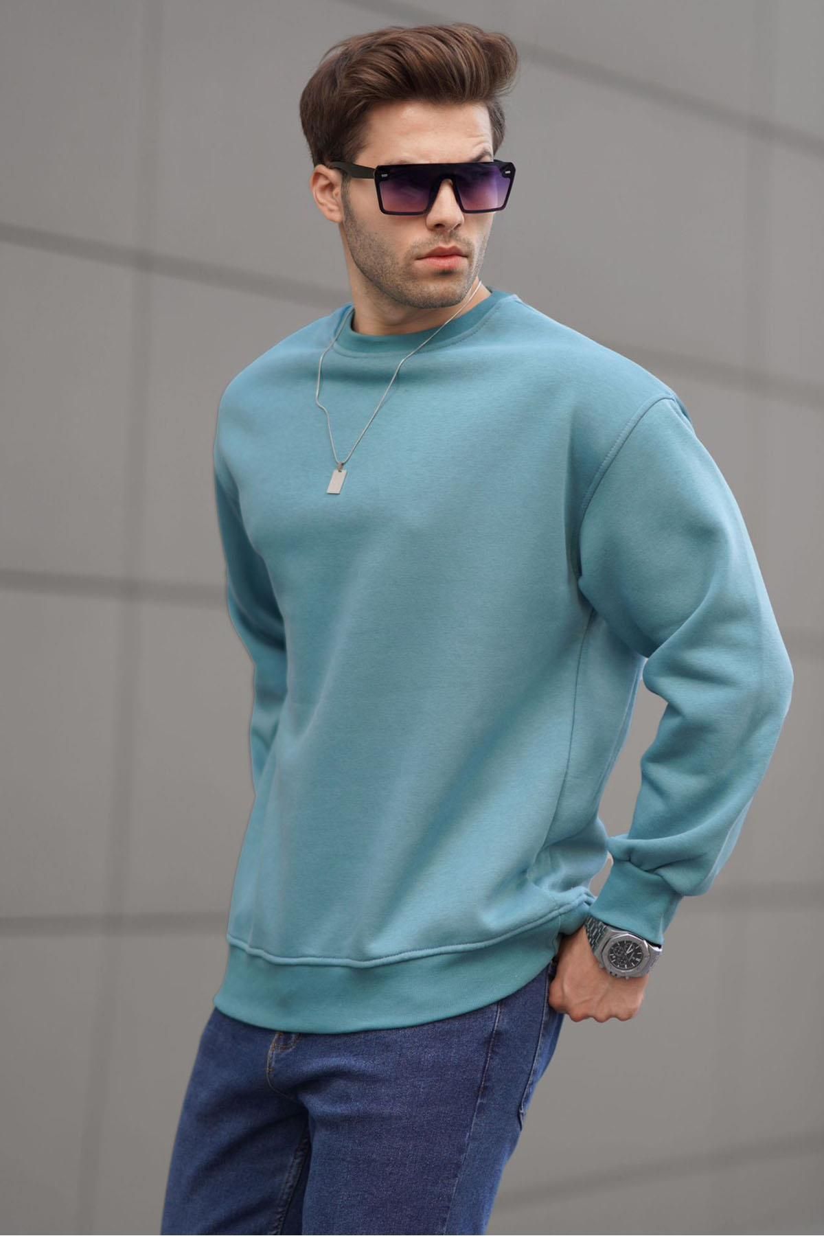 Mens pale blue sweatshirt discount