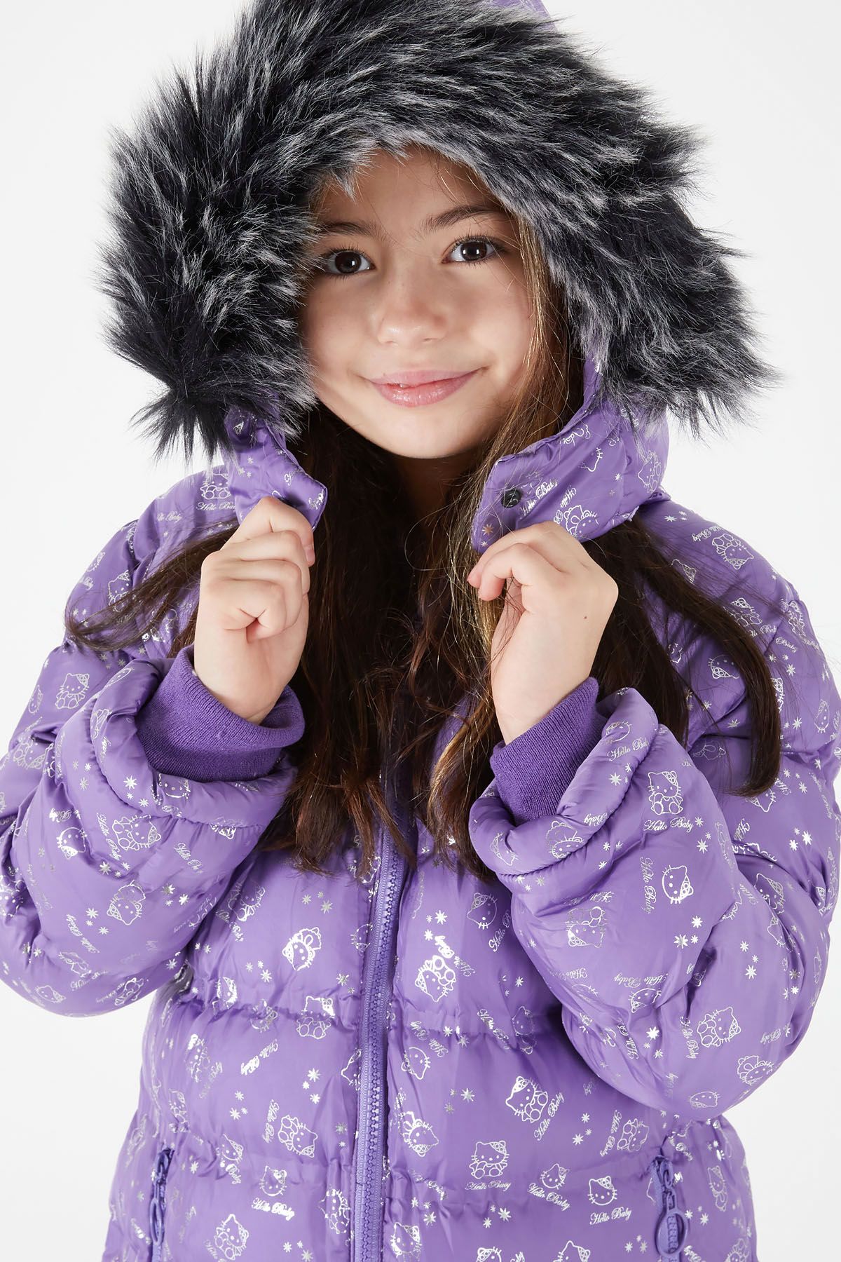 Character padded coat hot sale infant girls