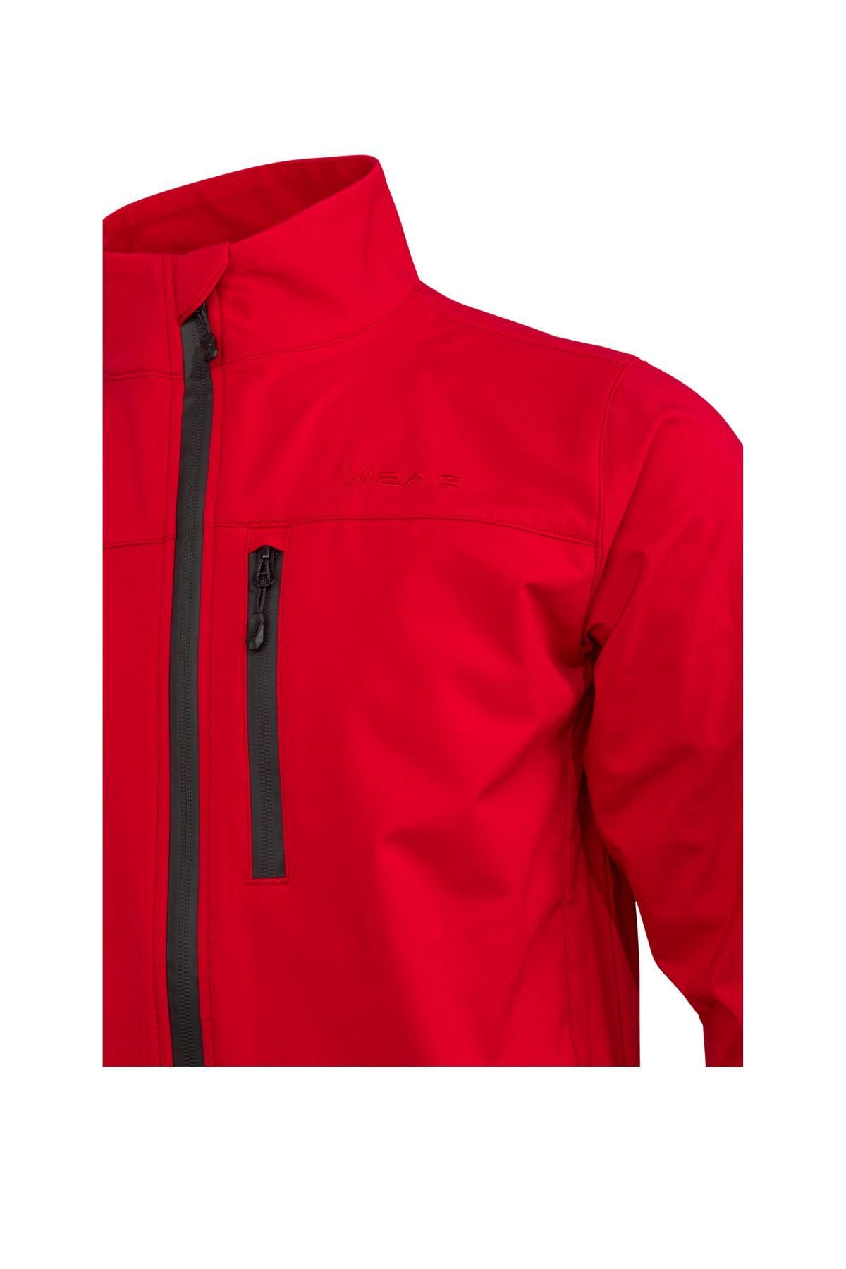 2AS-Baxter Red Men's Softshell Jacket - 2asbscmfbfw23-15q 3