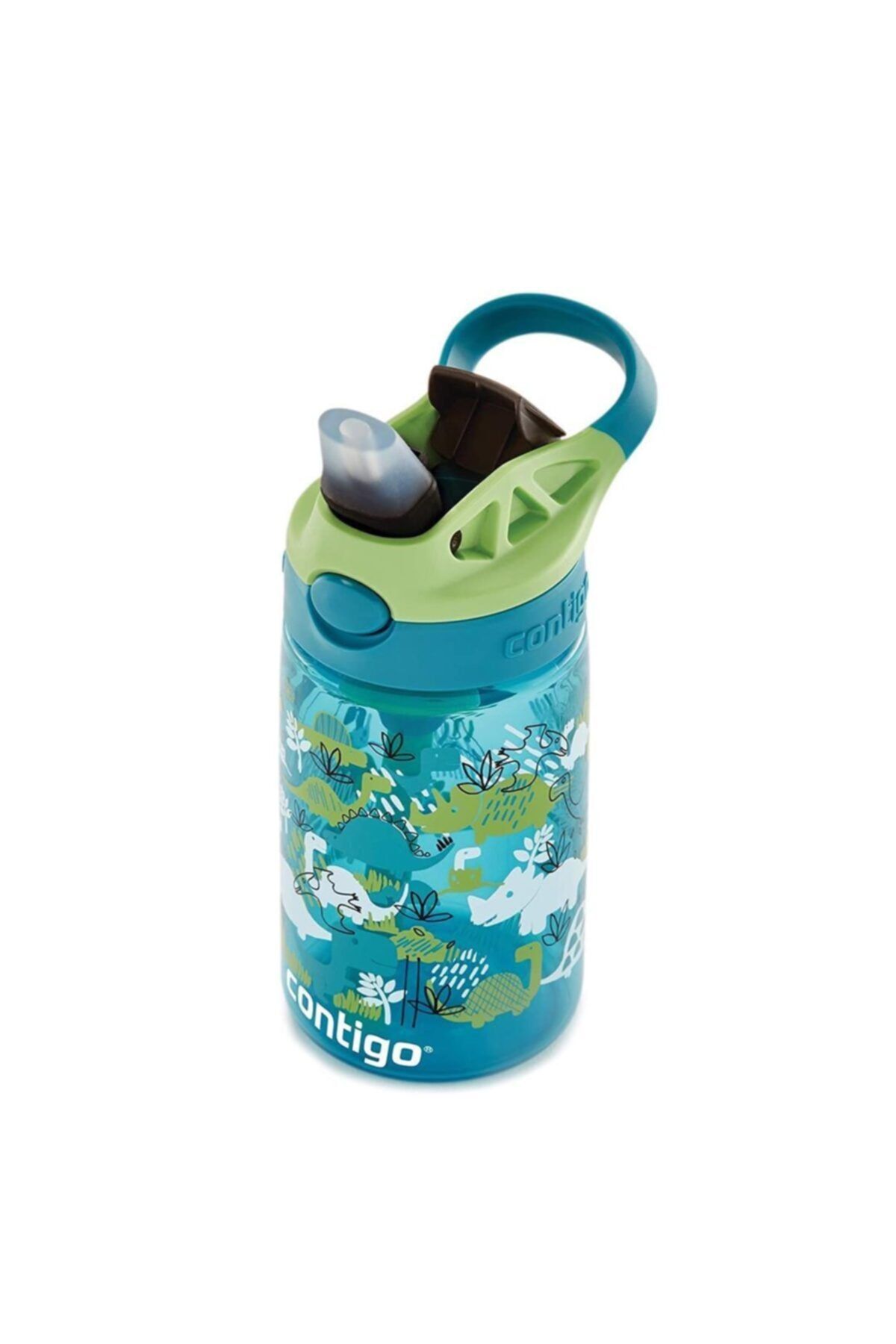 Contigo Gizmo Flip Tek El Bas Emzikli ocuk Su Mataras Dino