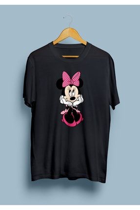 Mickey Mouse Miki Fare Tasarım Baskılı Tişört KRG0671