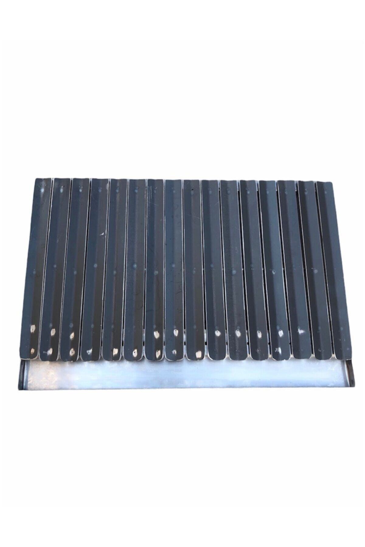 Mangal Izgarası 30x45 Cm Oluklu Barbekü Izgarası