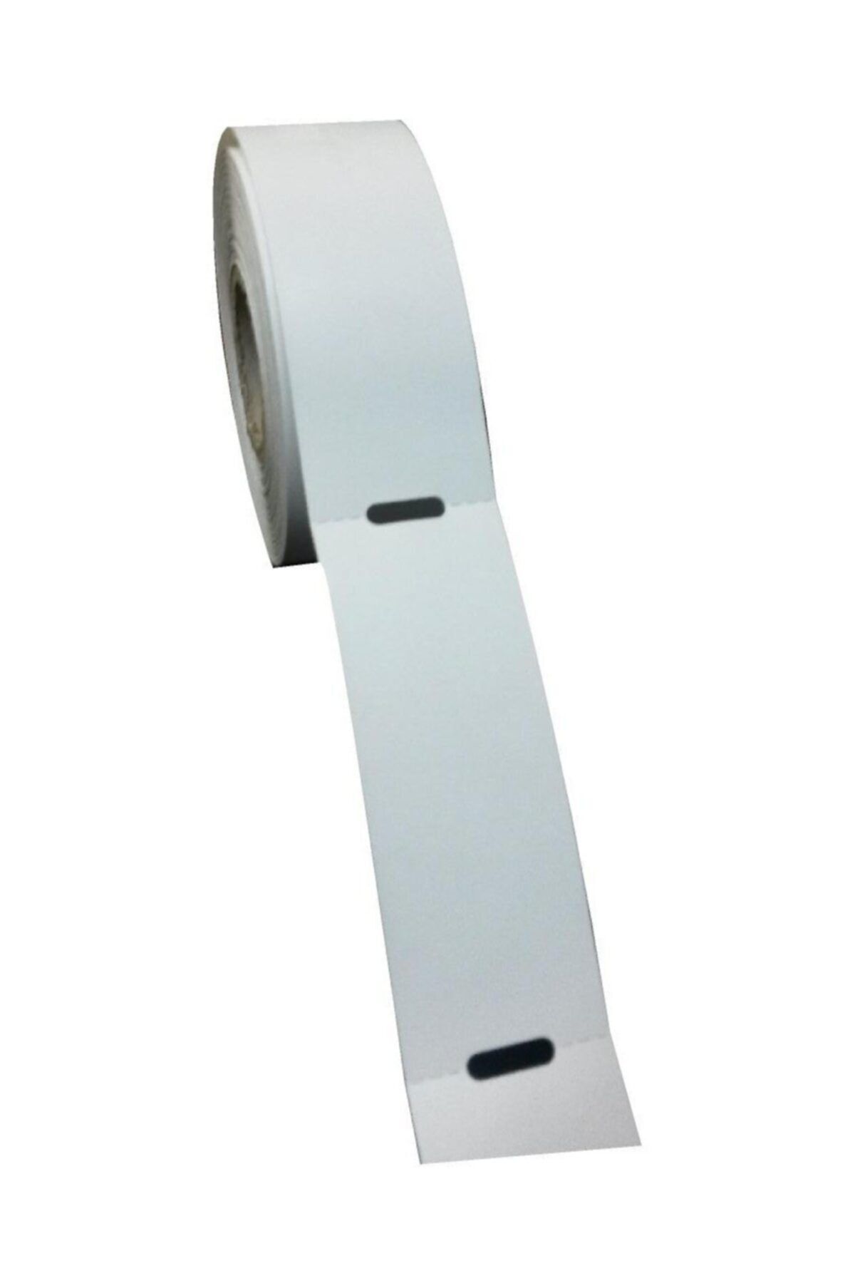 100x38mm 350'lik Ort.delikli Lamine Karton Etiket 1 Adet