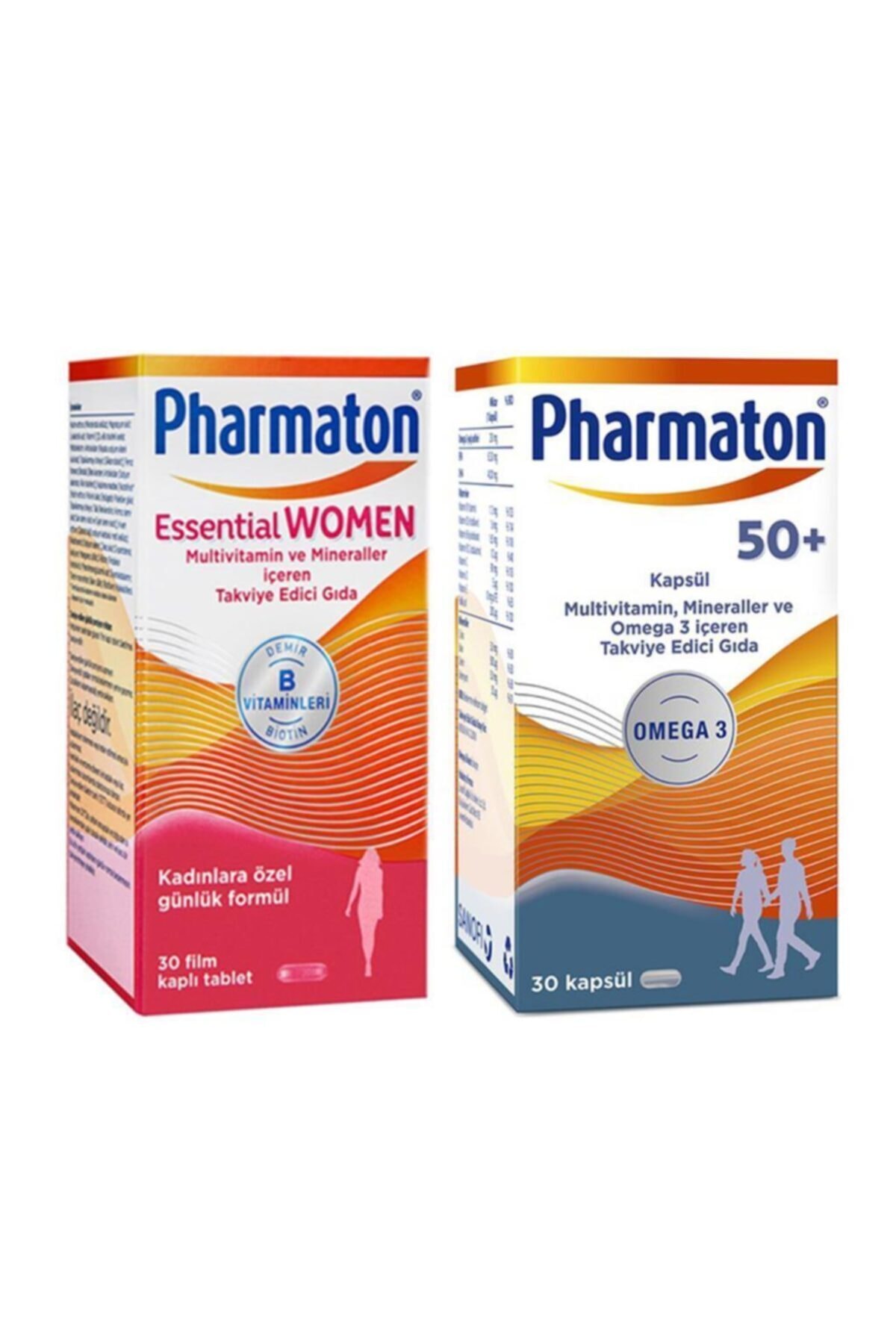 Pharmaton Essential Women 30 Kapsül + 50 Plus 30 Kapsül