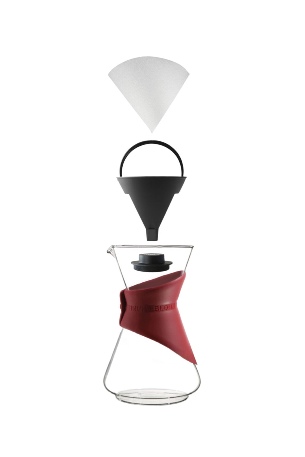 Caffeo-Kafiltro Chemex Bloom And Flow Filter Coffee Jug 2-5 Cup Brewing 2