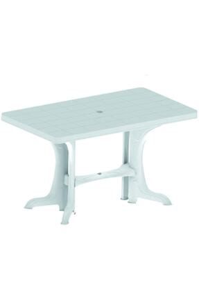 3a mobilya gardelia plastik masa 80x140 cm sabit ayakli plastik masa bahce masasi balkon masasi fiyati yorumlari trendyol