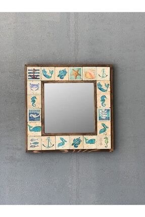Çerçeveli Mozaik Doğaltaş Ayna AYN-023