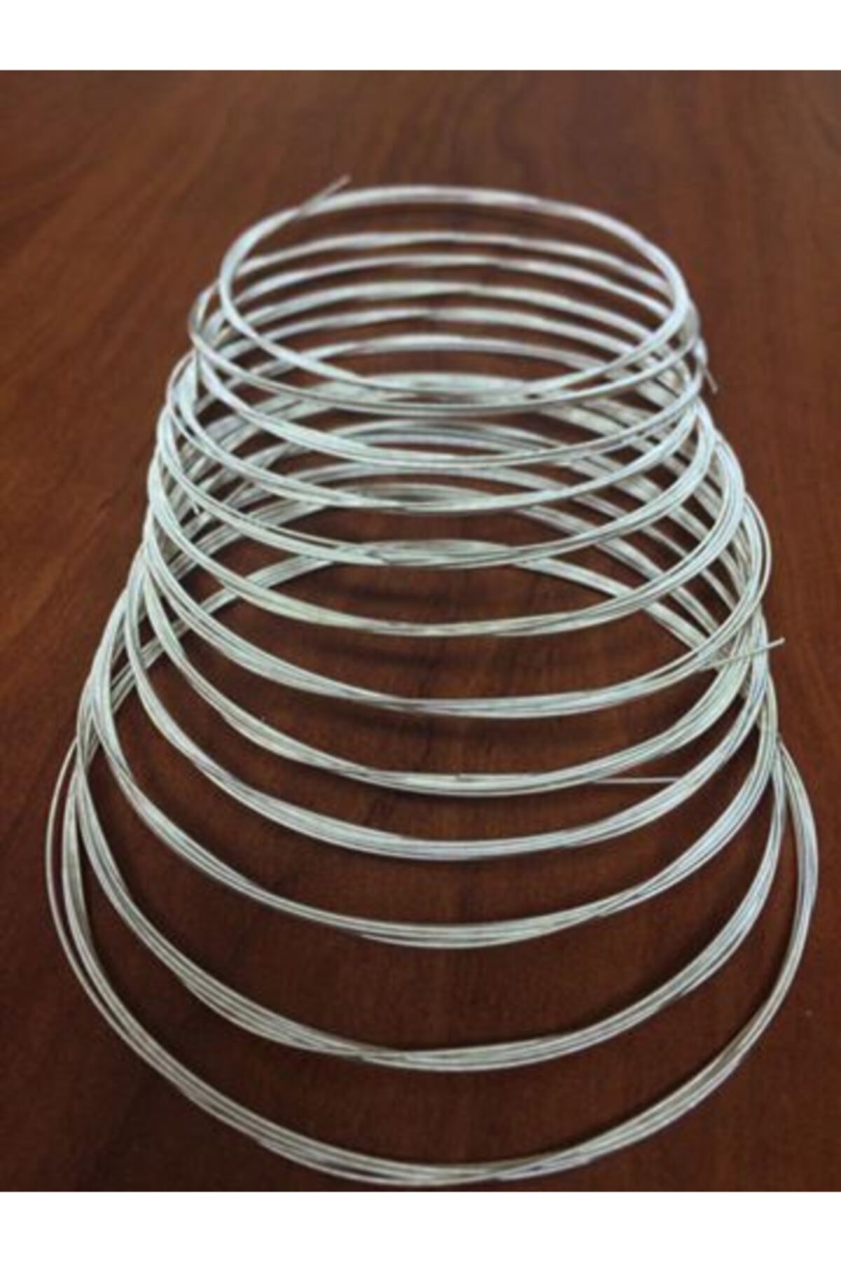 COGUR Çöğür Marka Kaliteli Ipekli Gümüş Sargı Saz Ince Bam Teli-12 Li Set
