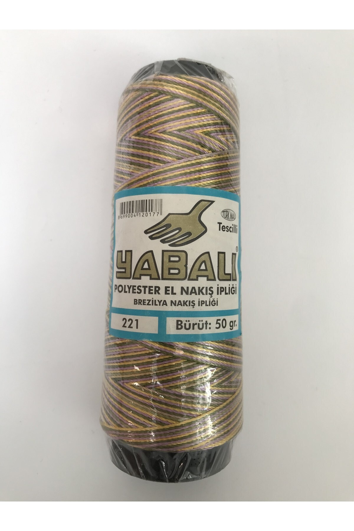 Brazilian Polyester Hand Embroidery And Punch Yarn 50gr