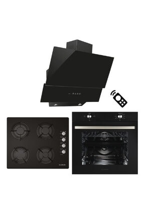 Alveus Chıef 604 Siyah 3'lü Ankastre Set