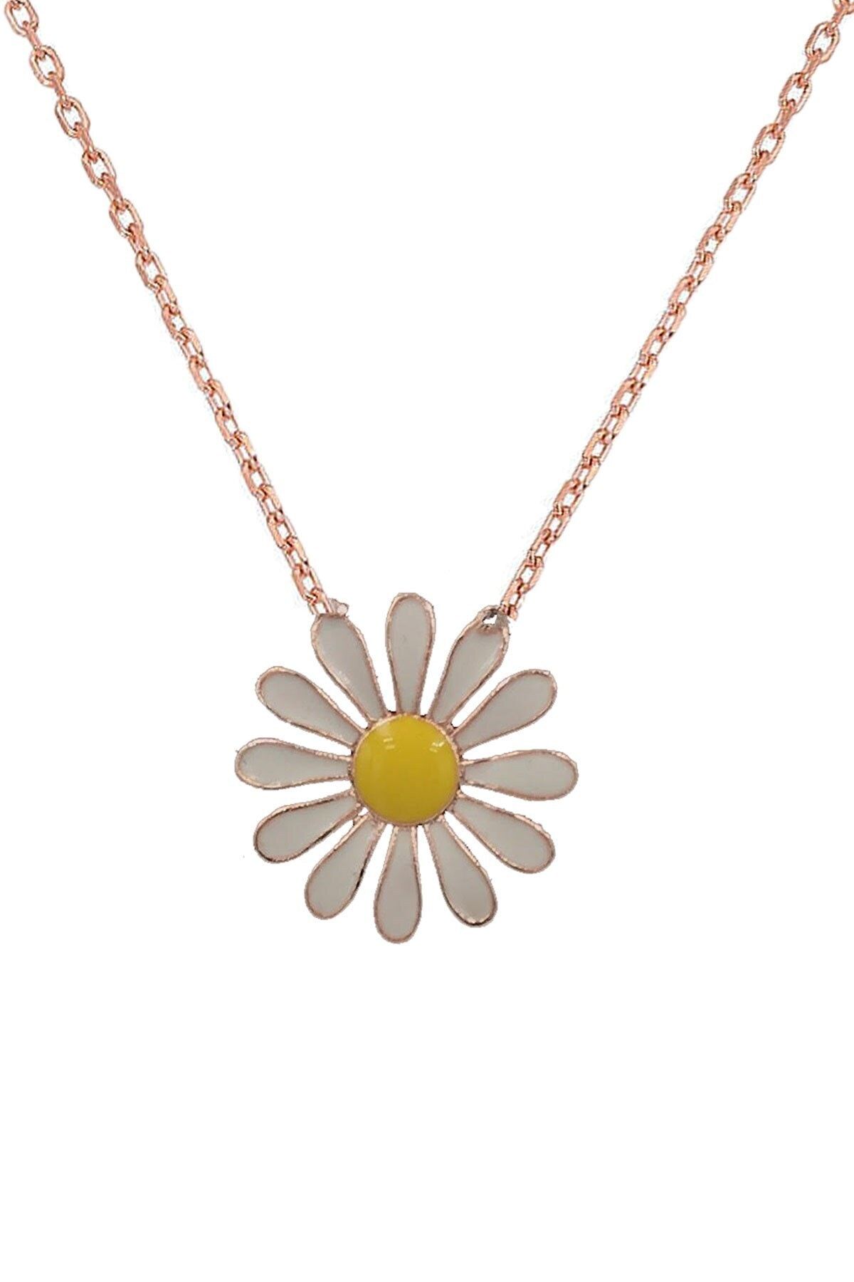 Daisy outlet necklace silver