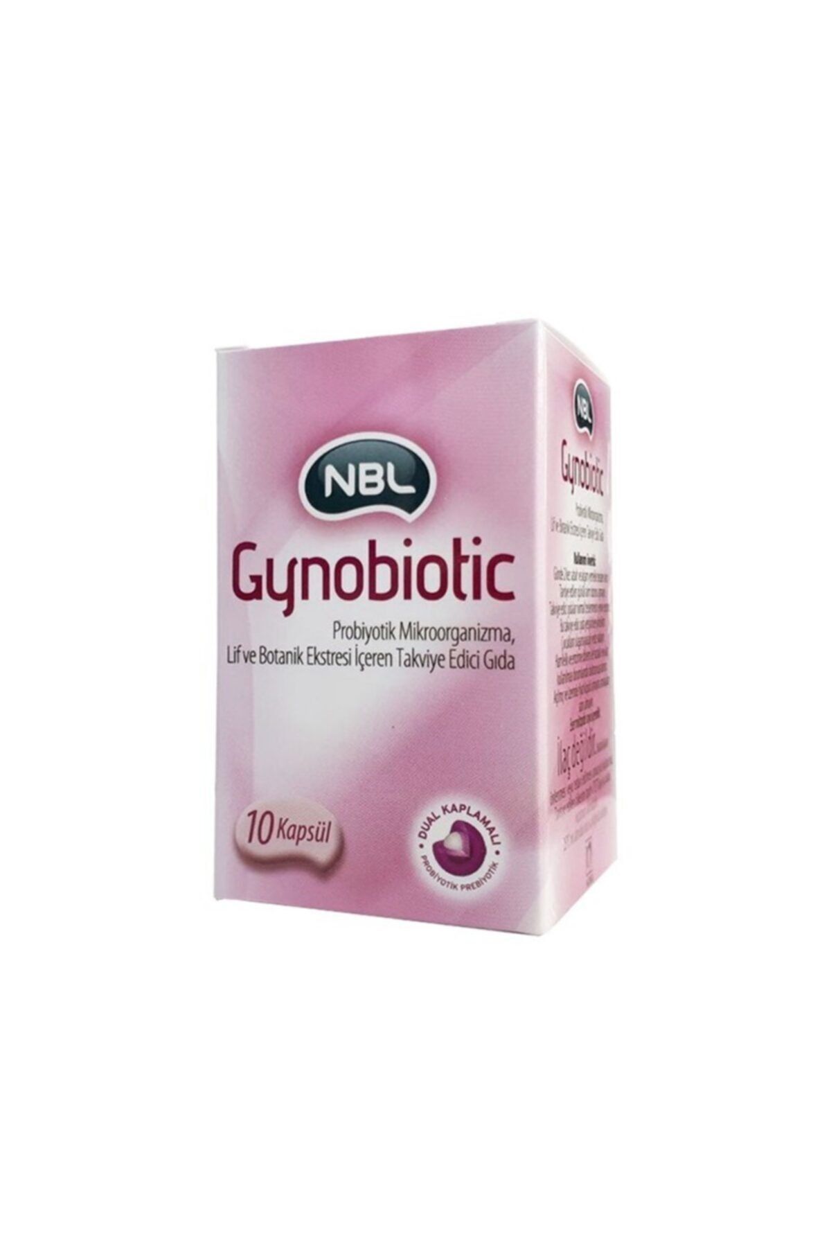 Пищевая добавка Nobel Gynobiotic, 10 капсул VPRNBL051000