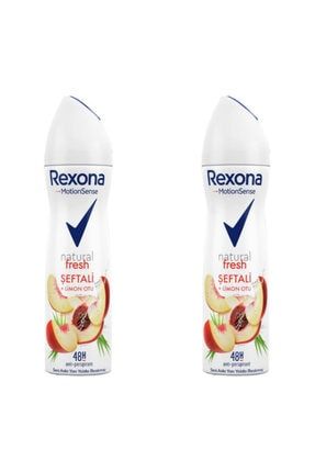 Deodorant Motion Sense Natural Fresh Şeftali + Limon Otu 150ml 2'li REX7