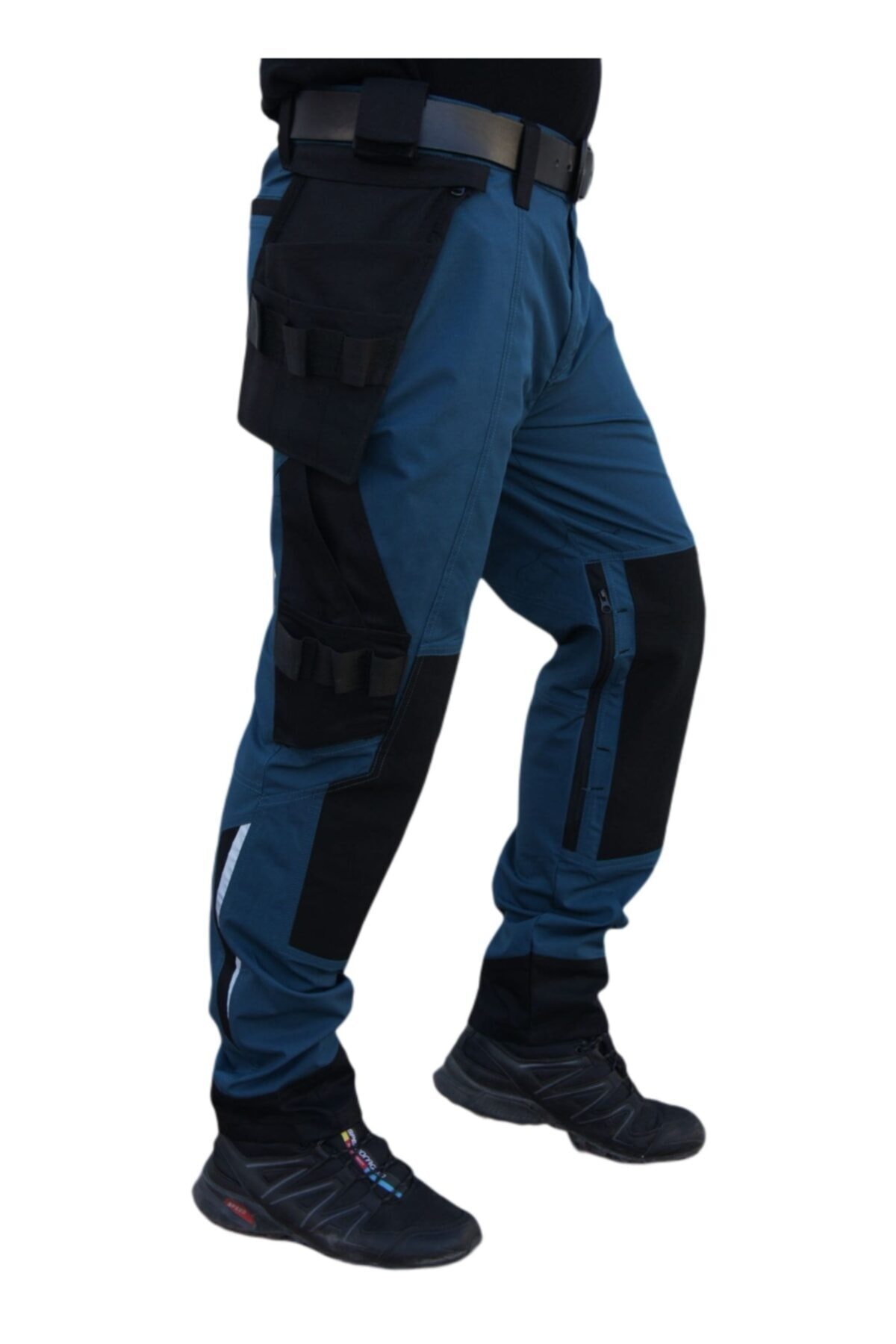 Uniprom Iş Pantolonu Likralı Manchester Model Indigo-siyah