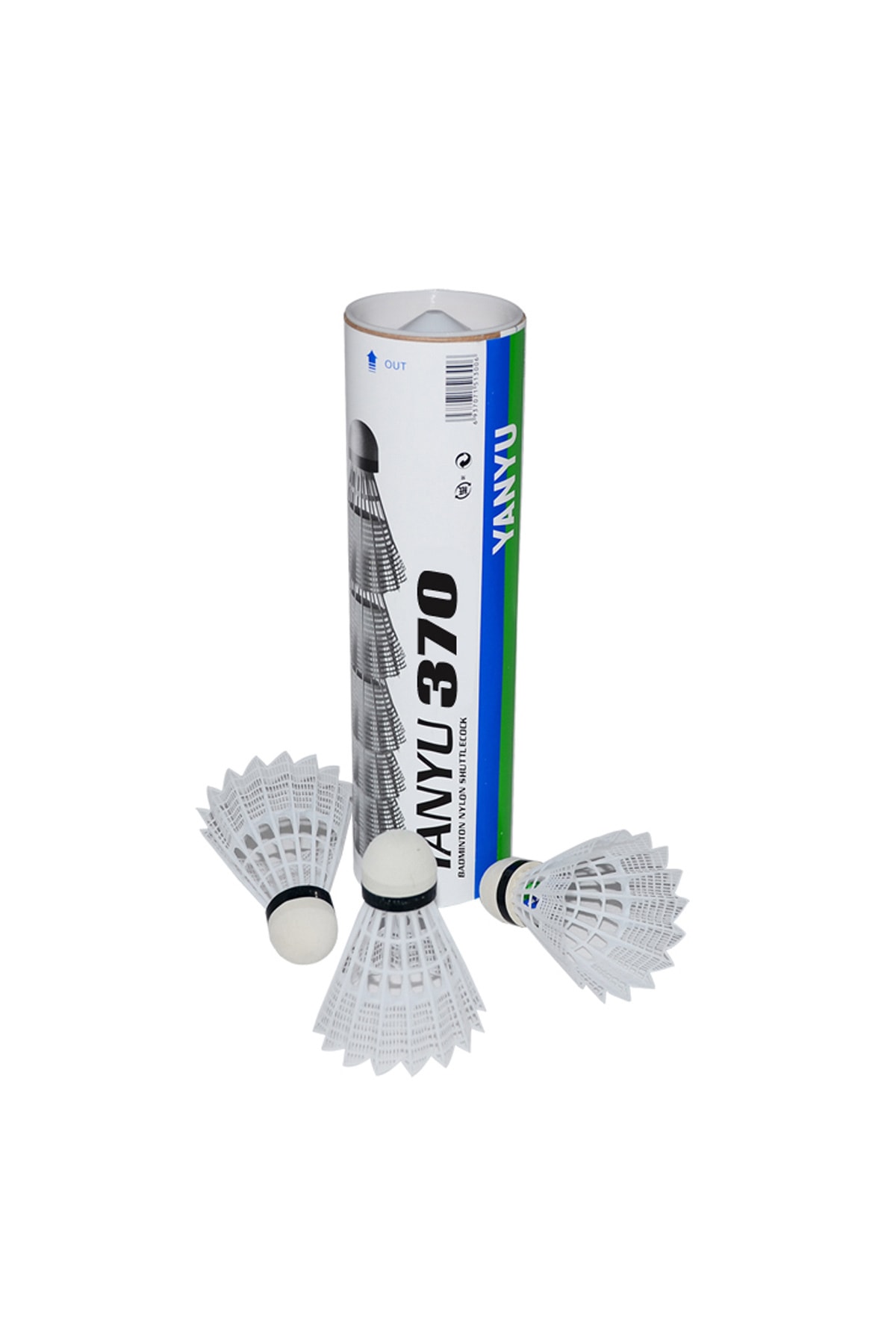 AVESSA Yanyu Bad-370 Antrenman Badminton Topu 6 Adet Kutulu