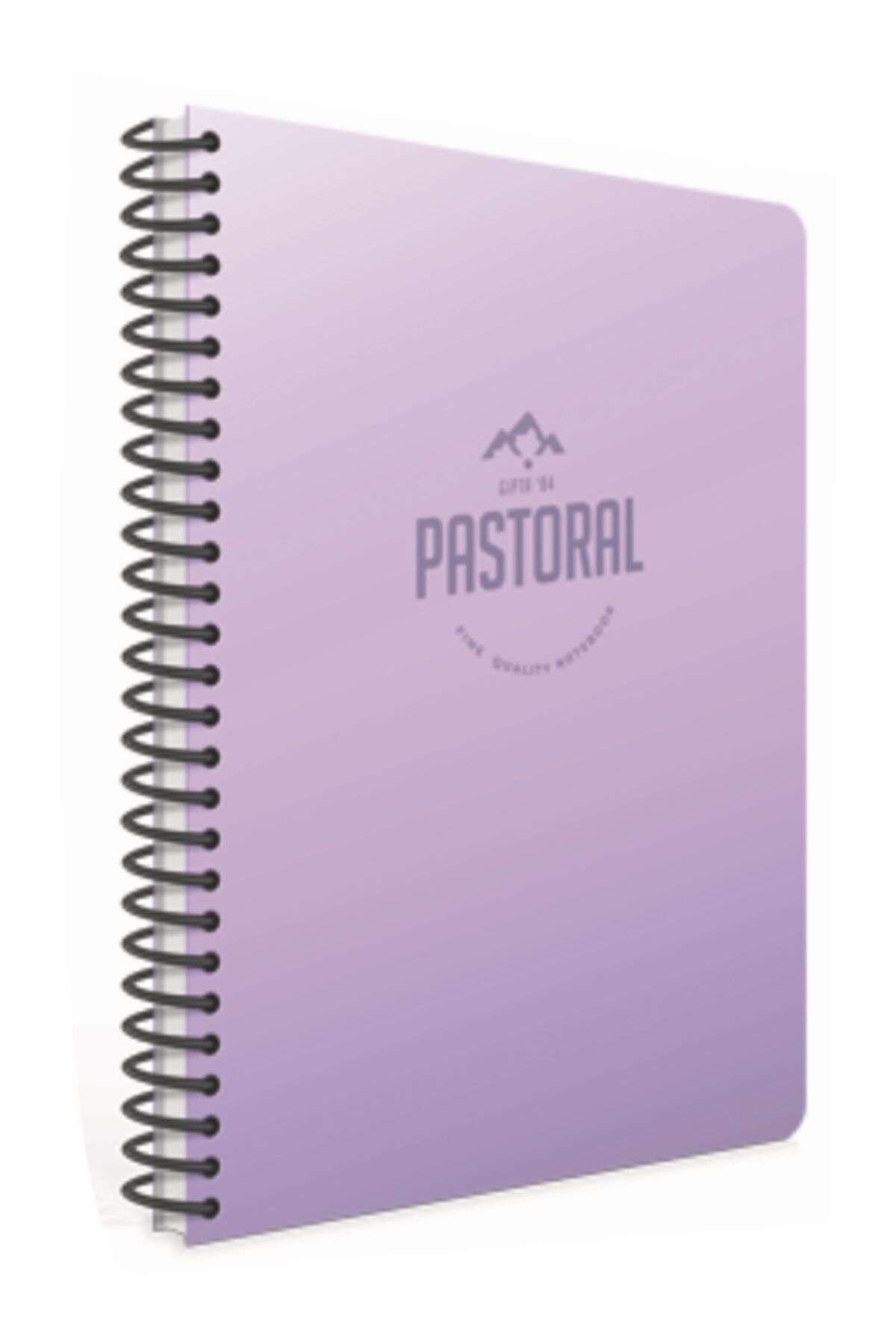 Gıpta-Pastoral Checkered Spiral PP Cover Notebook 4 Pieces A4 120 Sheets 3