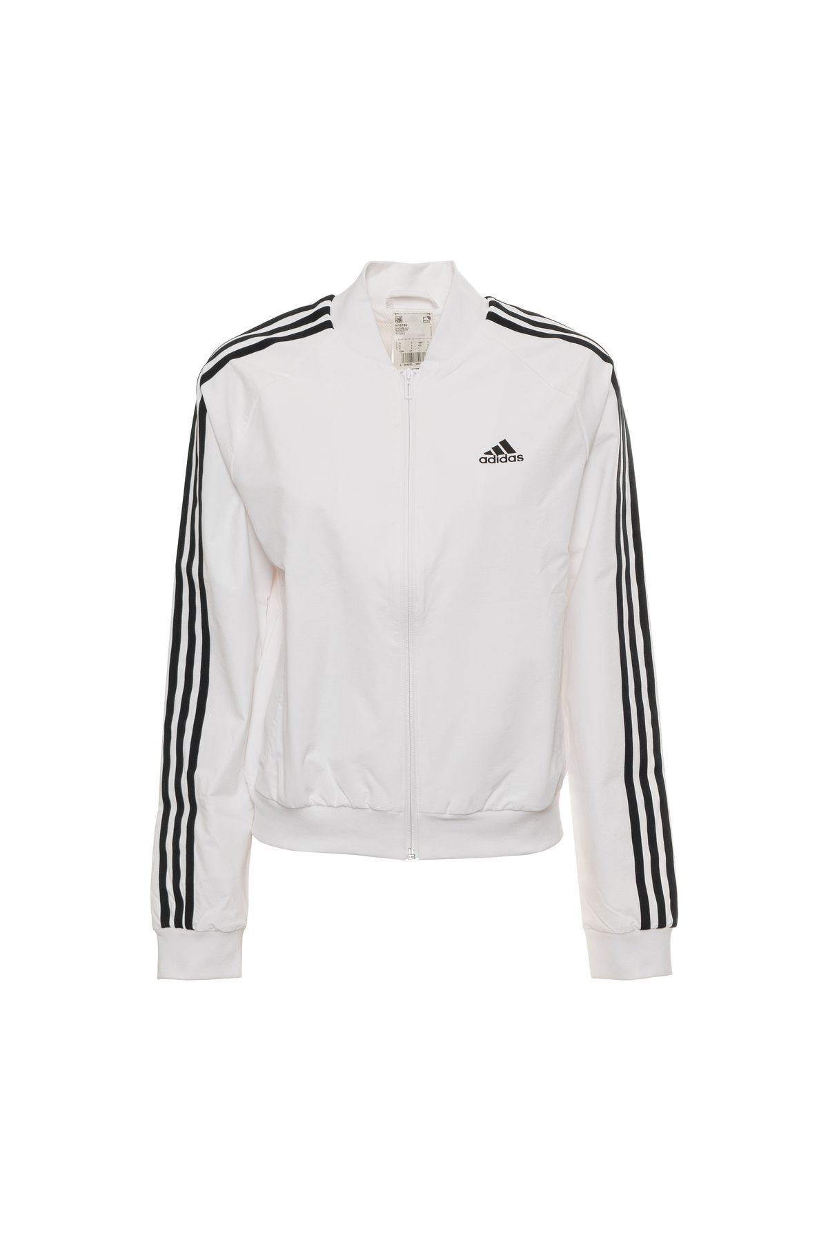 Black and shop white jacket adidas
