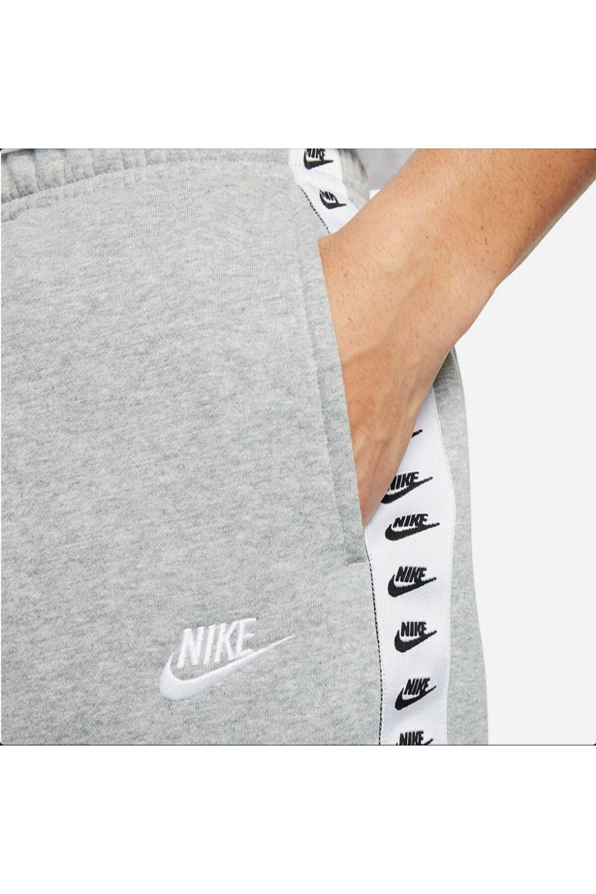Nike sportswear tracksuit sales grey