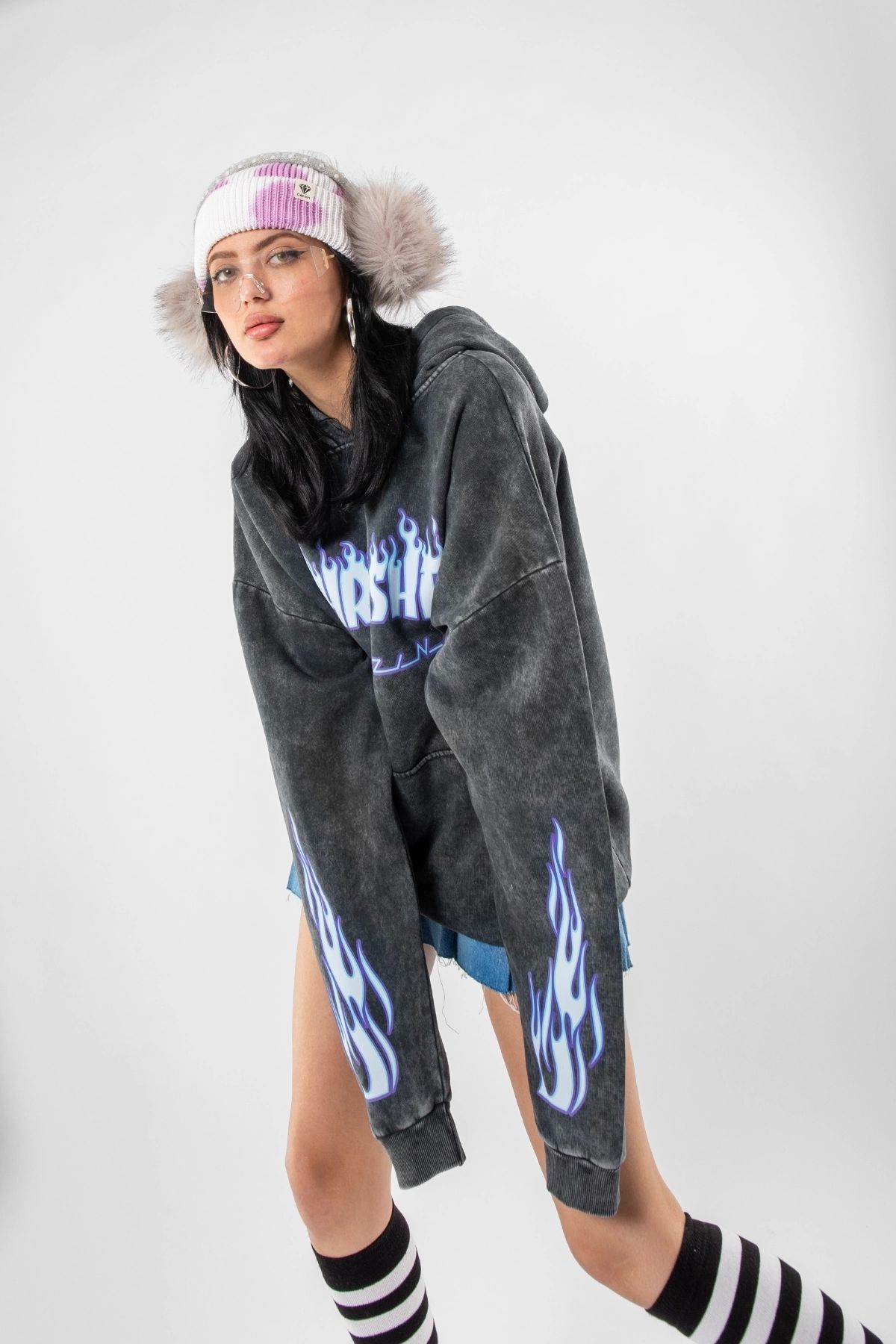 Thrasher hoodie hotsell oversized