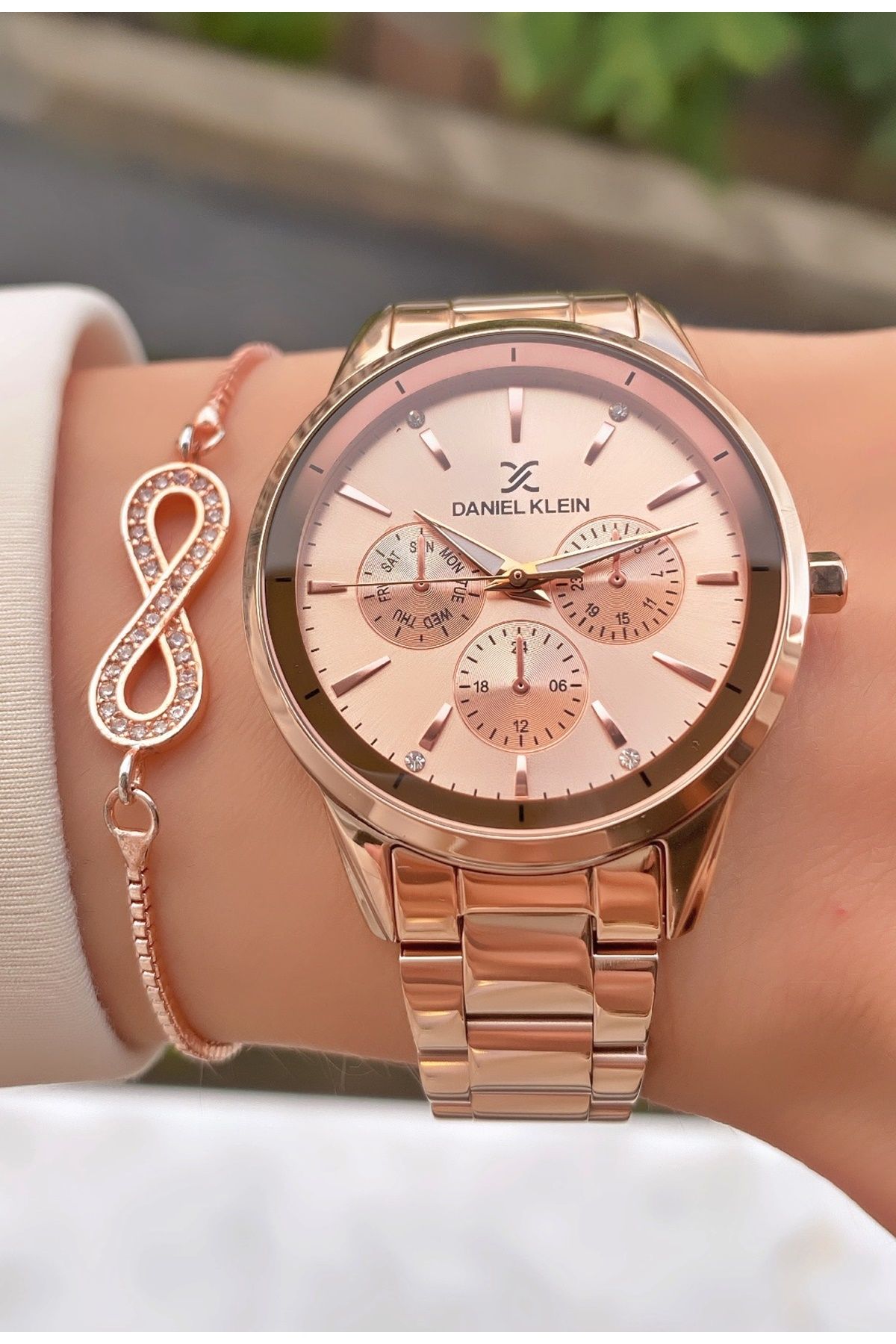 Daniel klein store chronograph settings