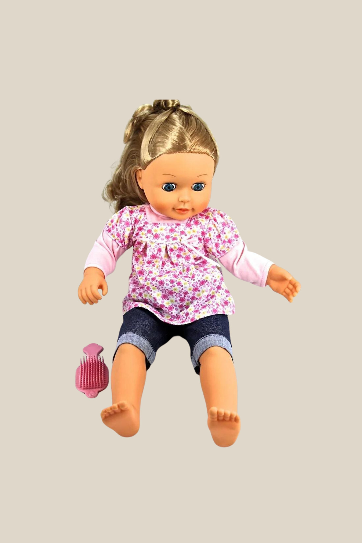 welcomein Oyuncak Bebek 16 soruya 70 Farklı Cevap Veren Akıllı Oyuncak Mila Bebek 50 cm fotoğrafı 2 (önizleme)