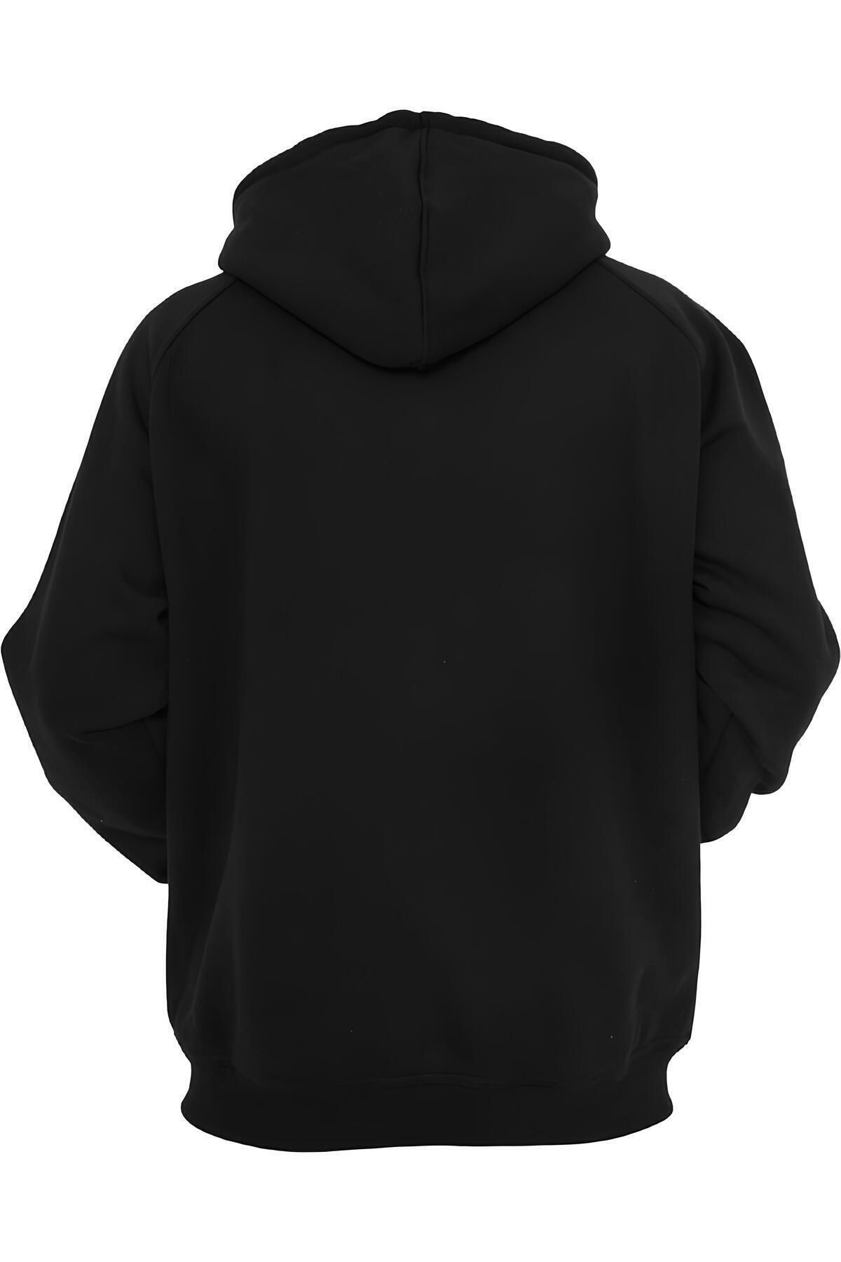 Edizen-Hello Kitty Spiderman Valentine's Day Special 2024 Oversize Premium 100% Cotton Hooded Sweatshirt 5