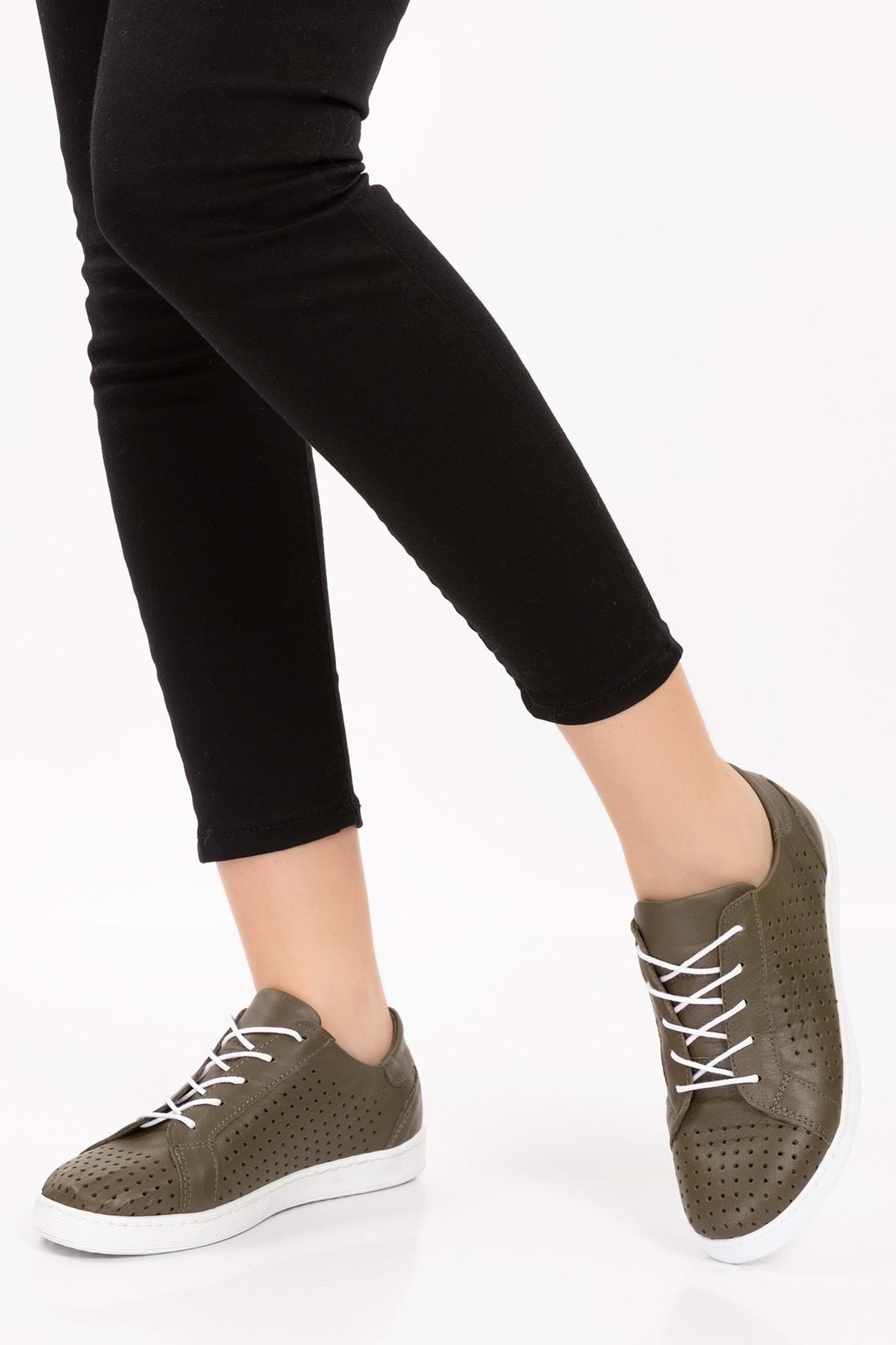 Gondol-Pantofi de damă din piele naturală zilnic confortabil Gnd.108 7