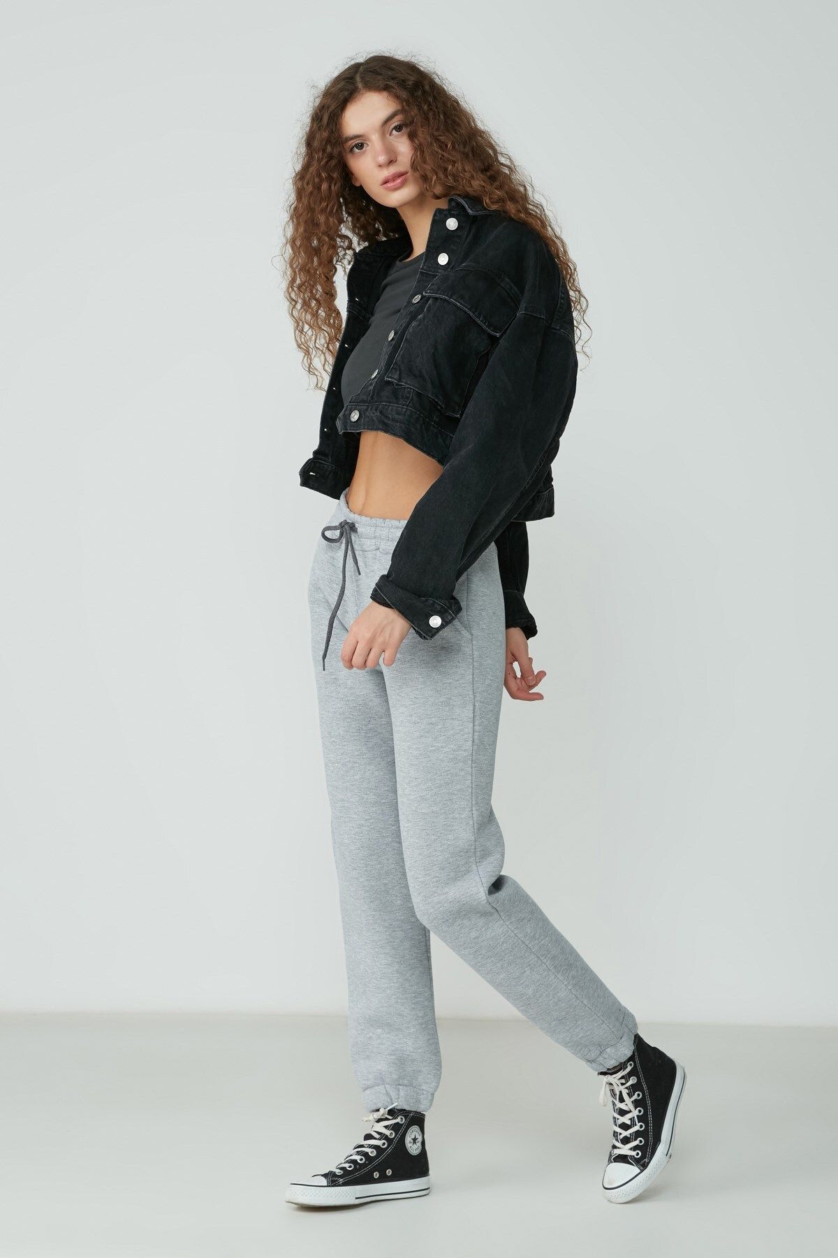 Thick top fleece sweatpants