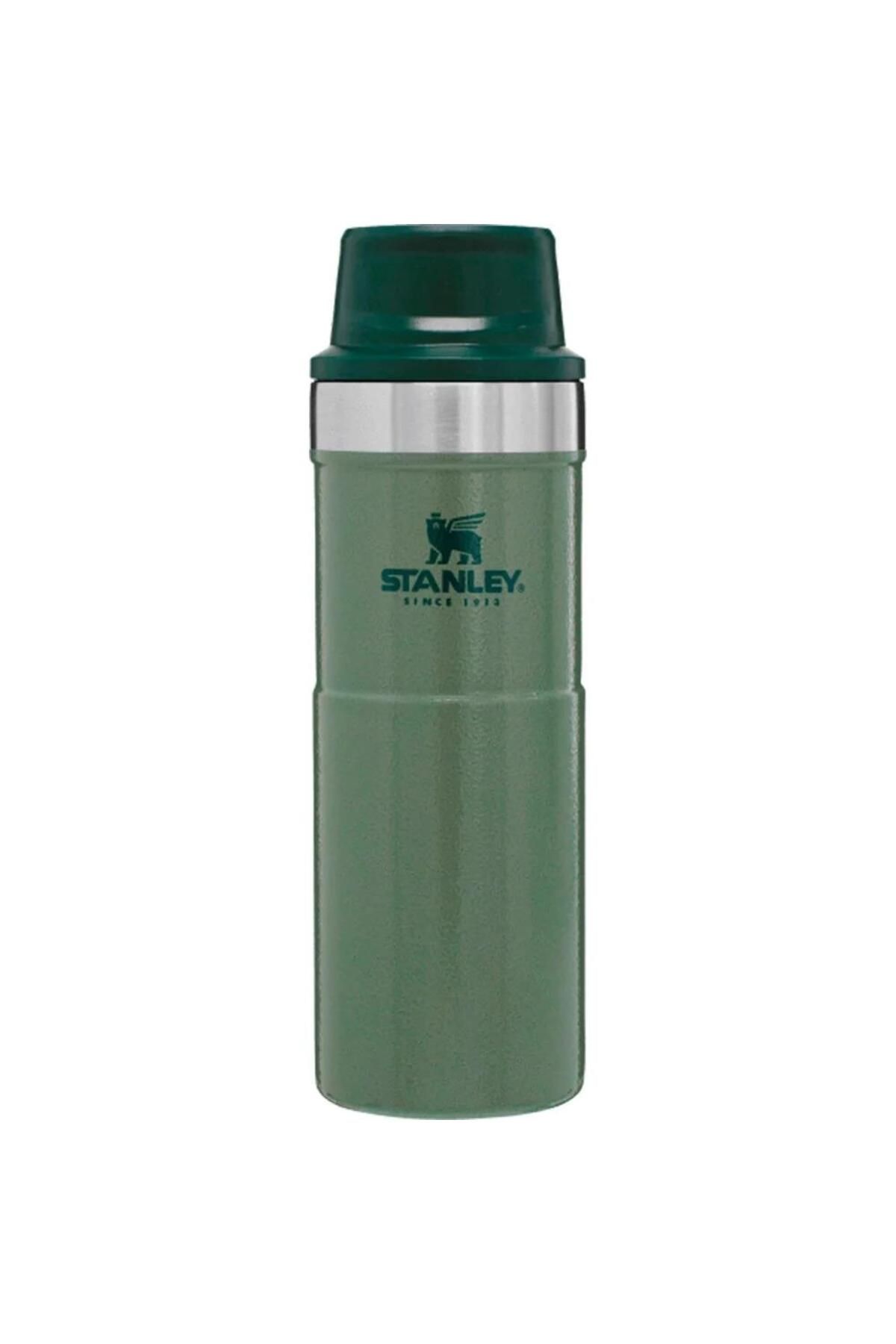 Stanley classic trigger-action travel mug hammertone green 0,47 liters