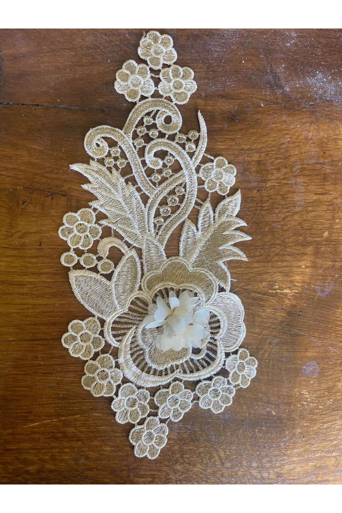Gönülden Tasarım-30X13 CM BRODATĂ APLICARE DE BĂRĂ APLICATĂ ARMĂ YMA ACCESORIUL HOBBY DE CUSUT 1